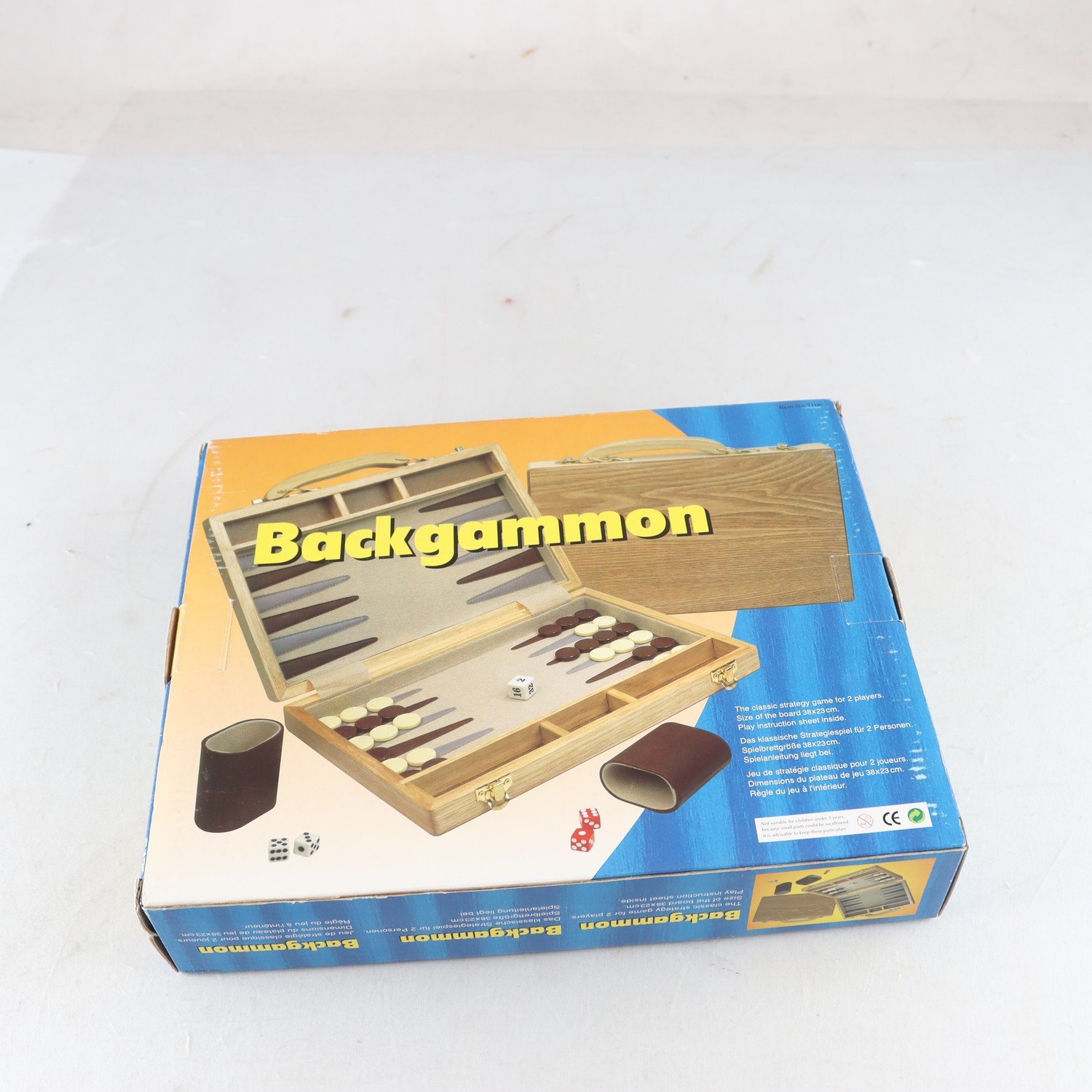 Spel, Backgammon.