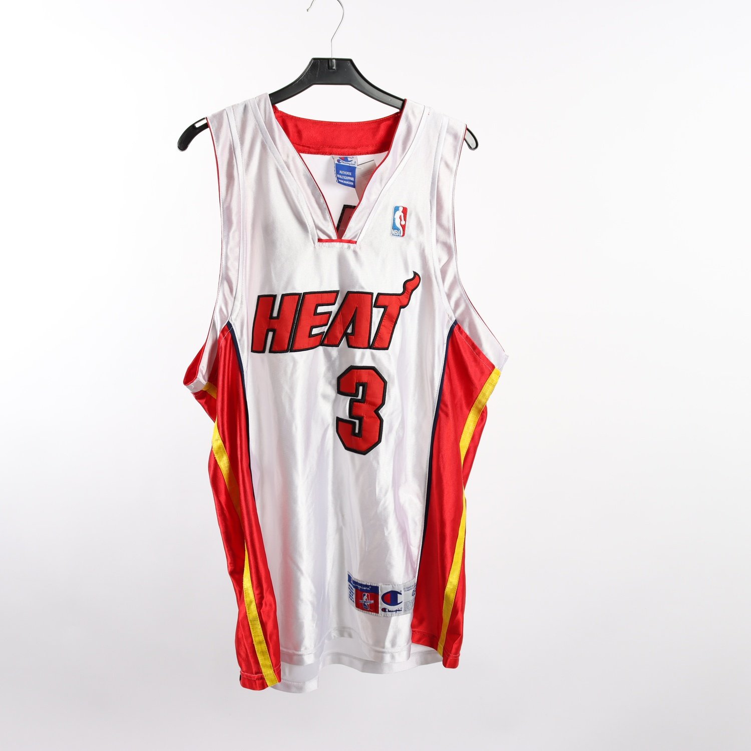 Basketlinne, Champion Heat, Wade 3, vit, röd, stl ca. XL/XXL
