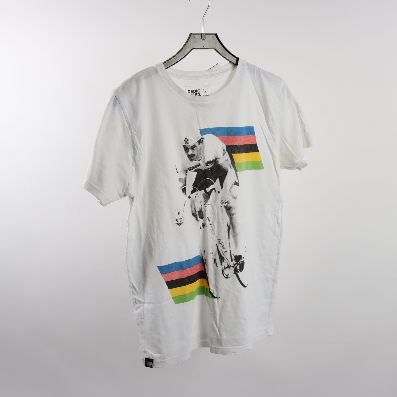 T-shirt, Dedicated, vit, stl. M