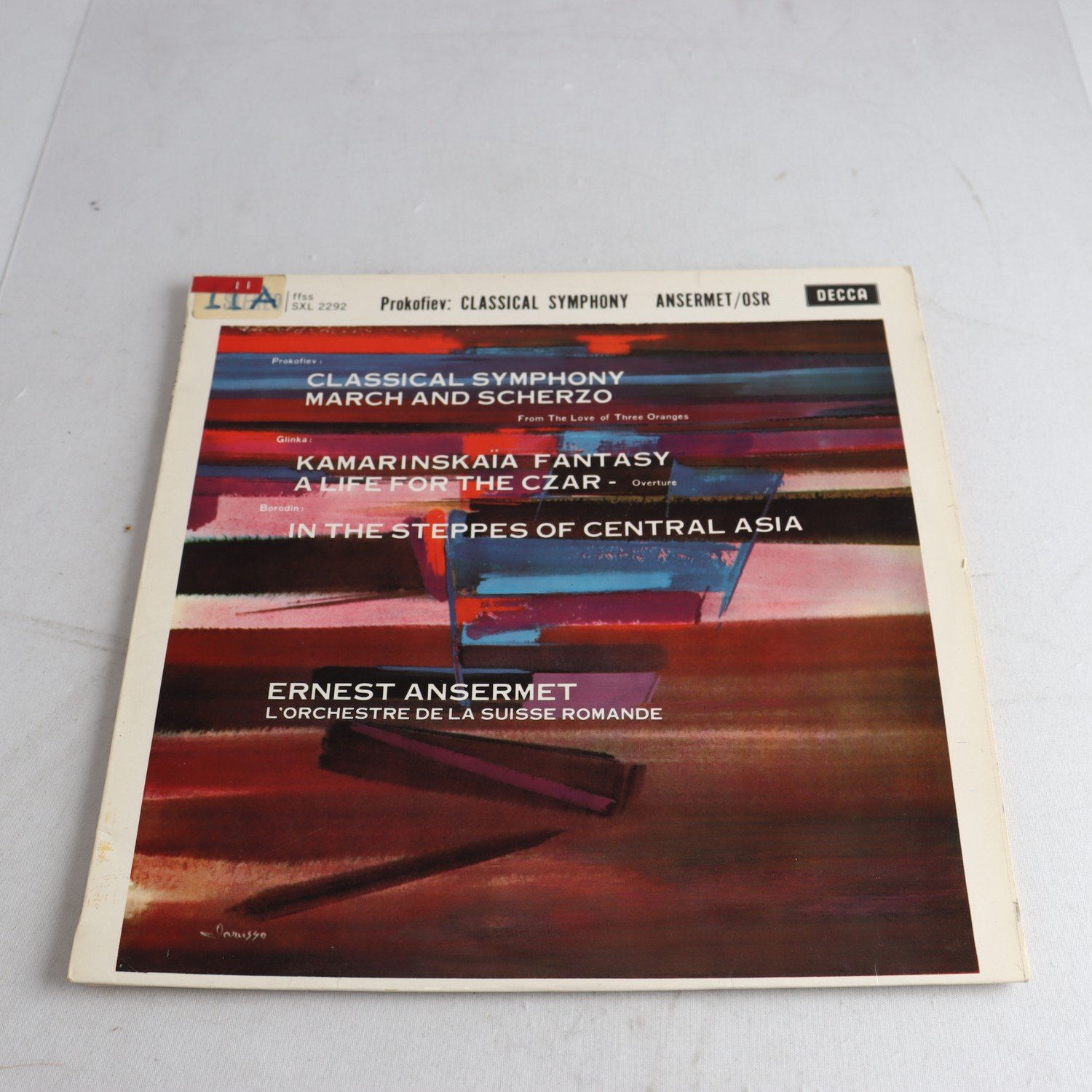 LP Prokofiev, Glinka, Borodin, Classical Symphony m.m