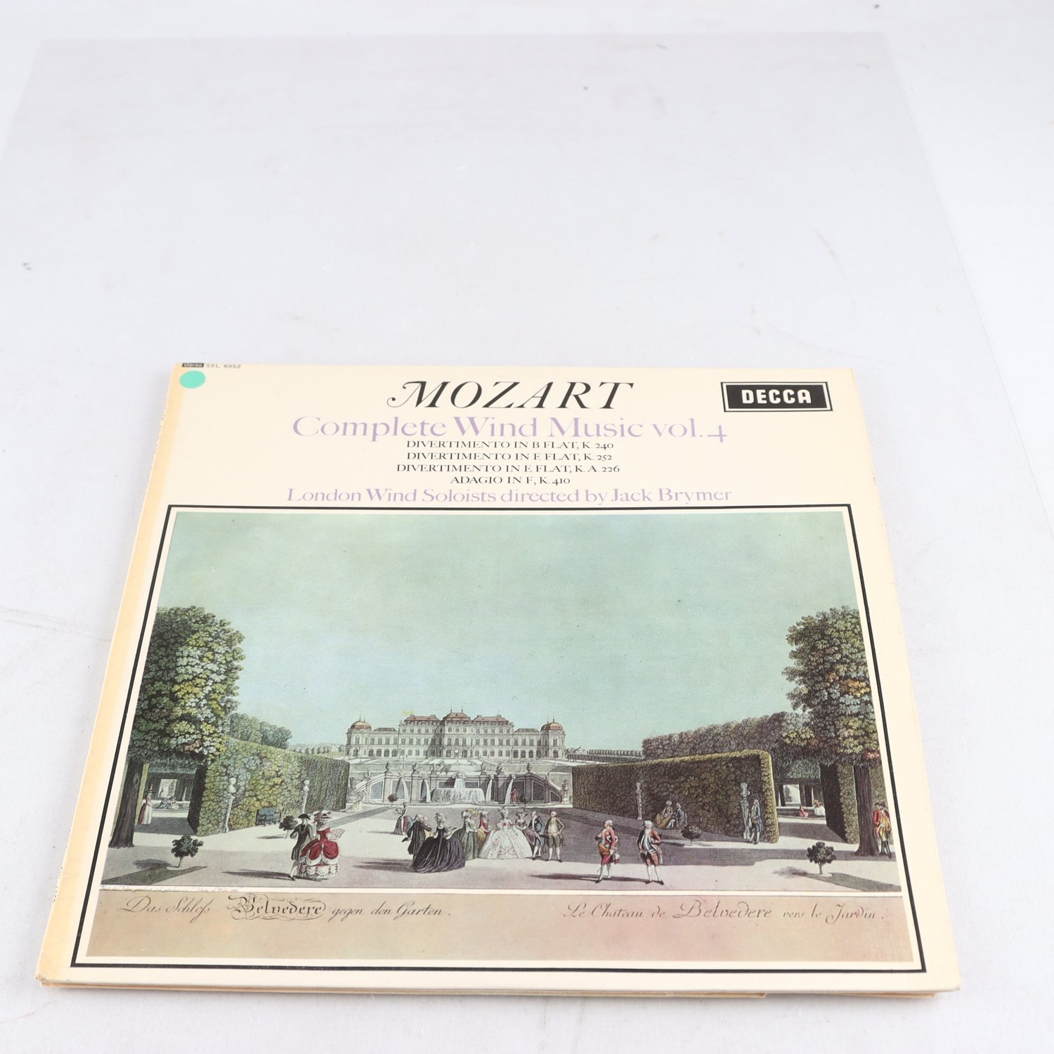 LP Mozart, London Wind Soloists, Jack Brymer, Complete Wind Music Vol. 4