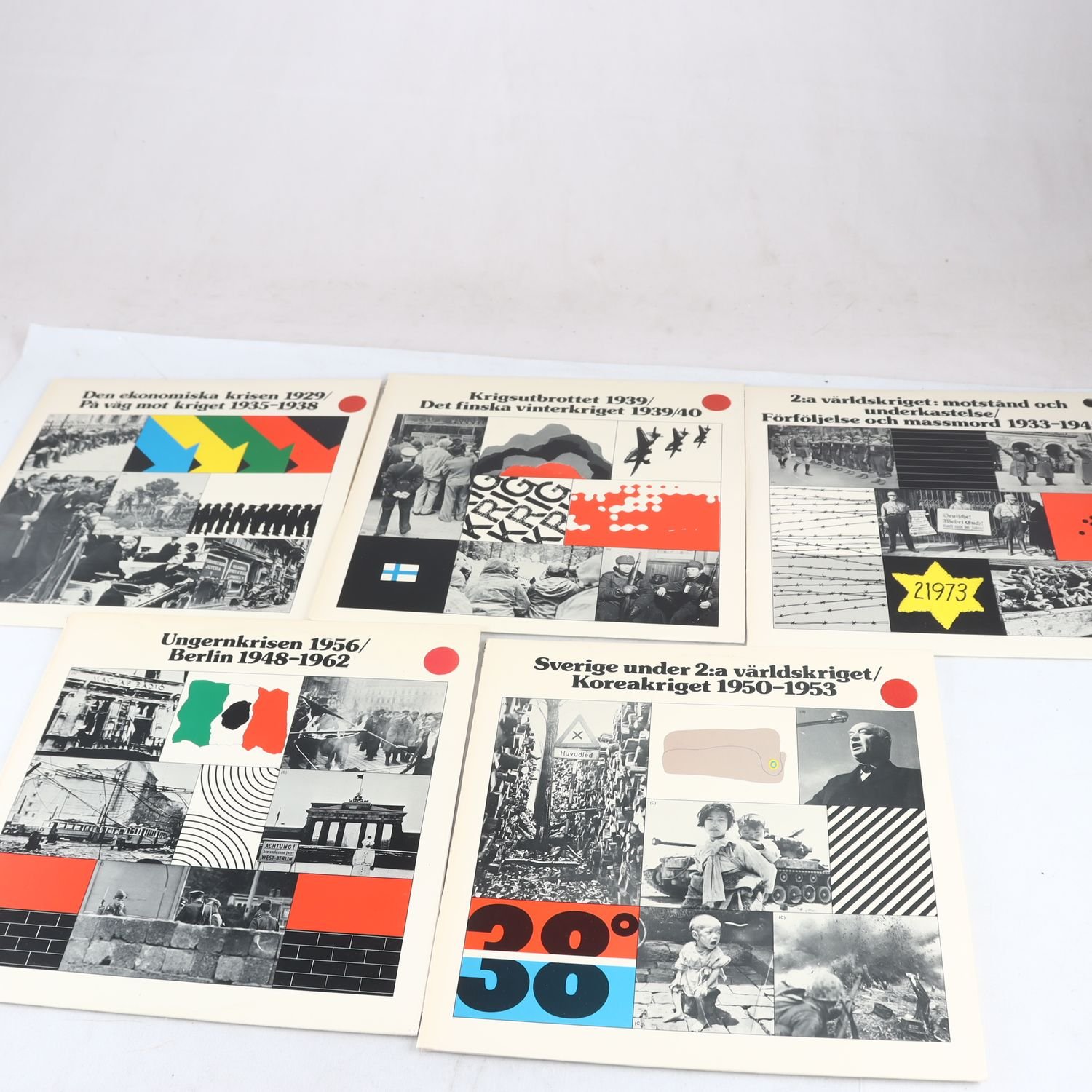 LP Historia i ljuddokument, 5 titlar