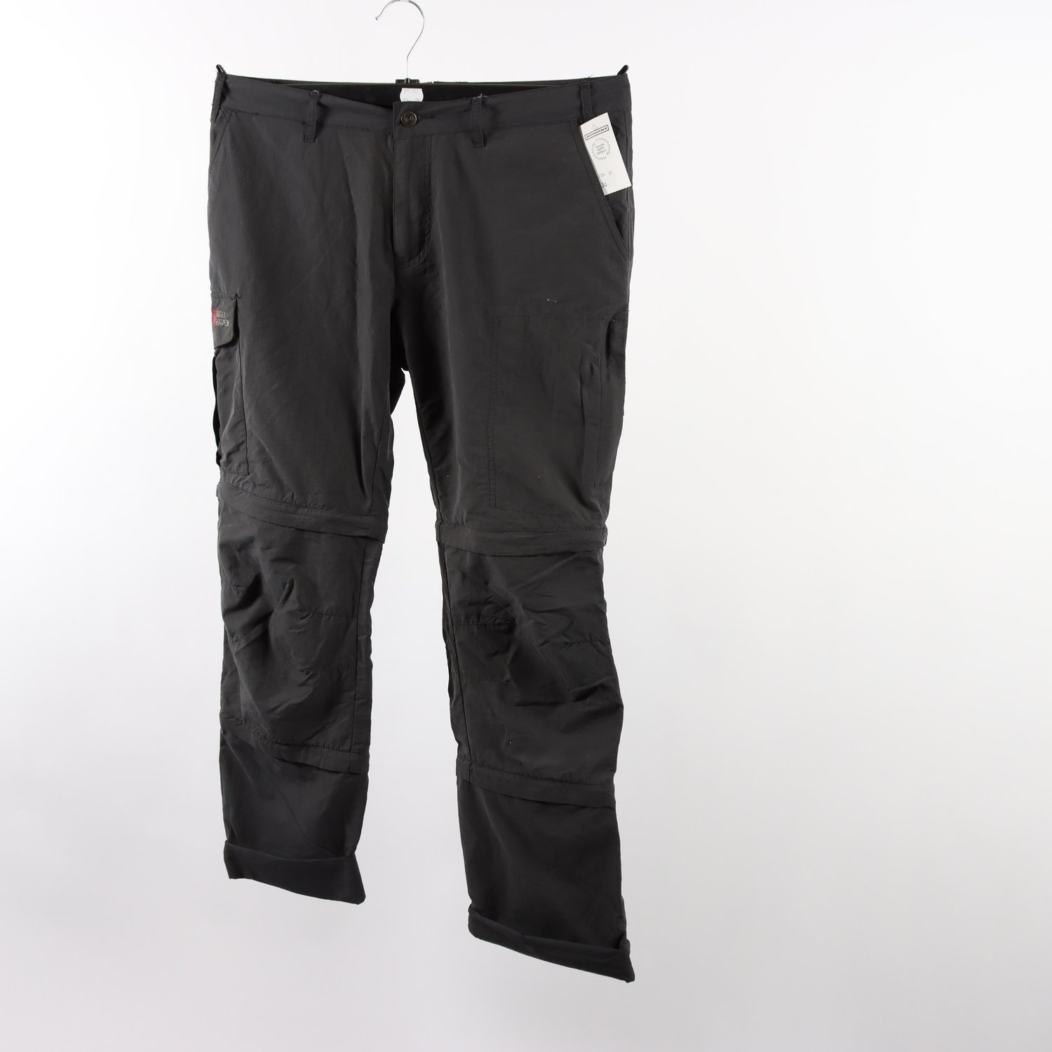 Fritidsbyxor, Fjällräven, gråsvart, stl. 42