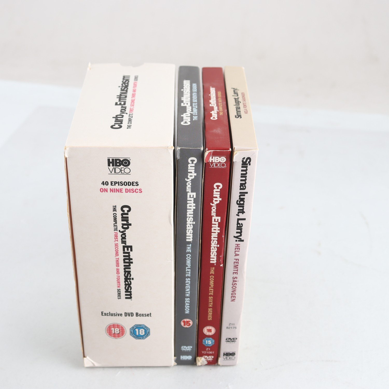 DVD Curb Your Enthusiasm, Säsong 1-7