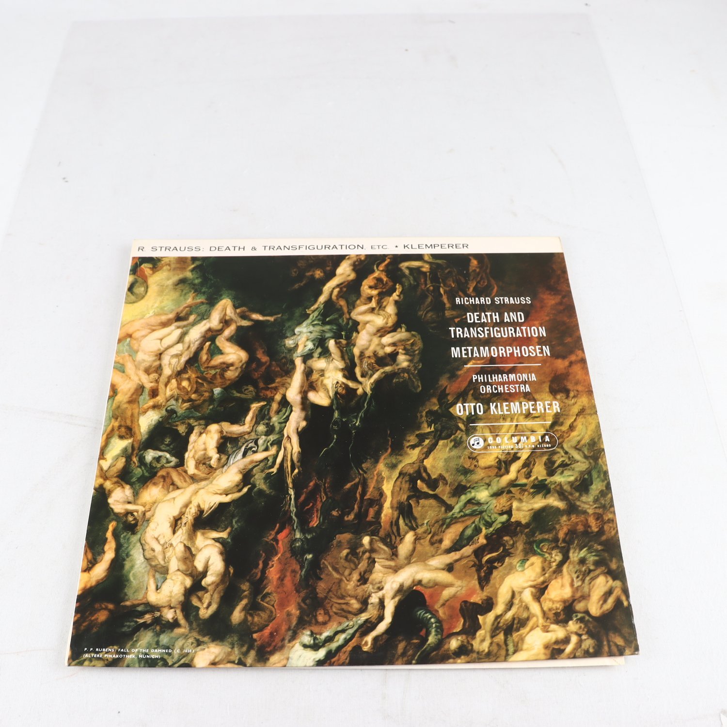 LP Richard Strauss, Otto Klemperer, Death And Transfiguration, Metamorphosen