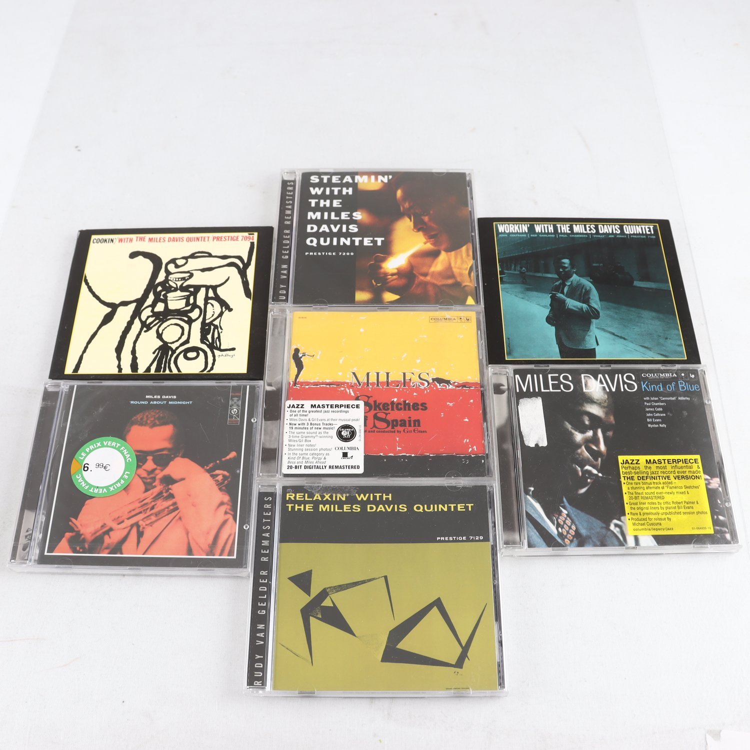 CD Miles Davis 7 titlar