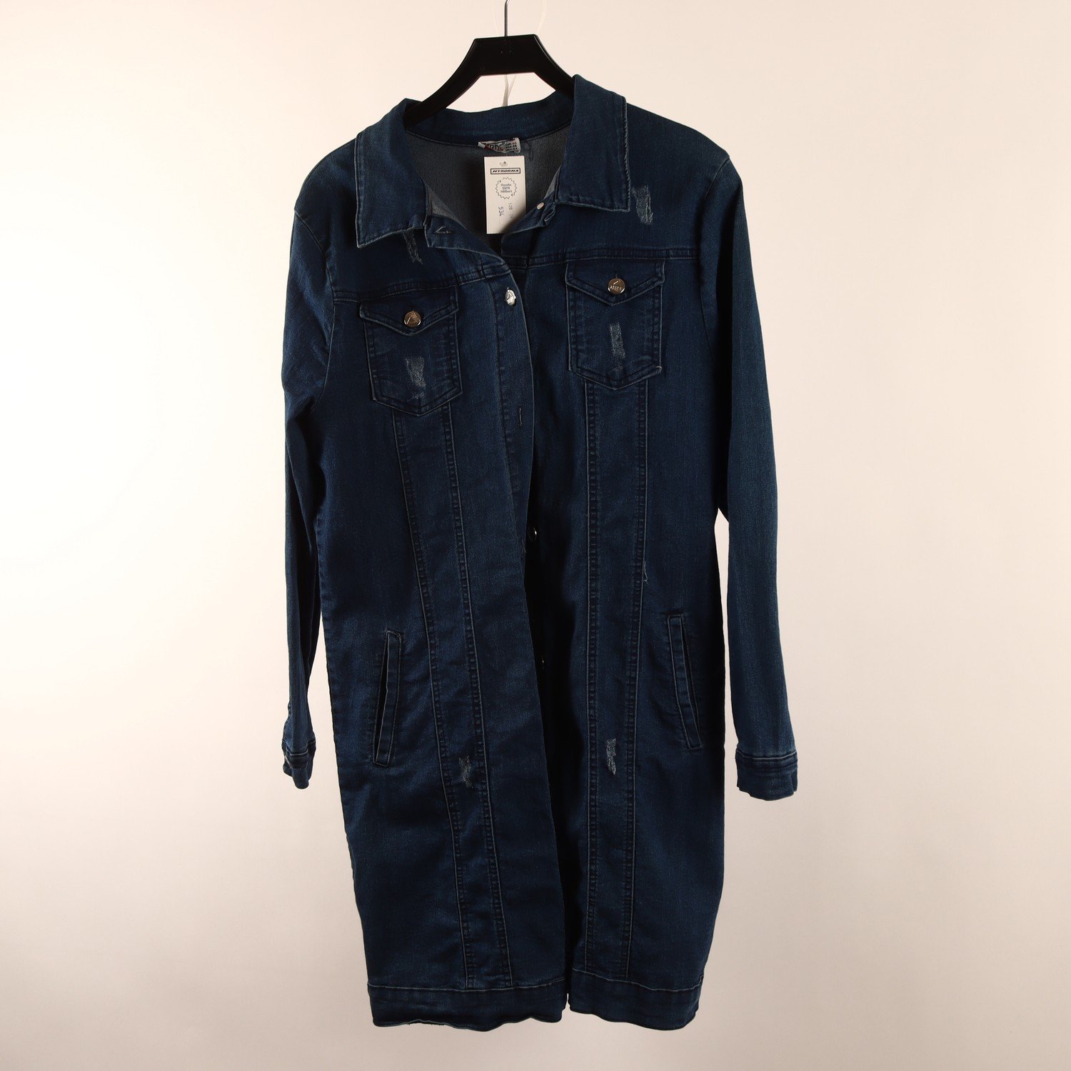 Klänning, Zerde, blå, jeans, stl. 46