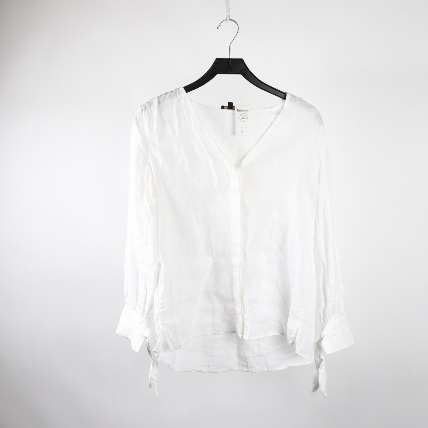 Blus, Massimo Dutti, vit, stl. 36