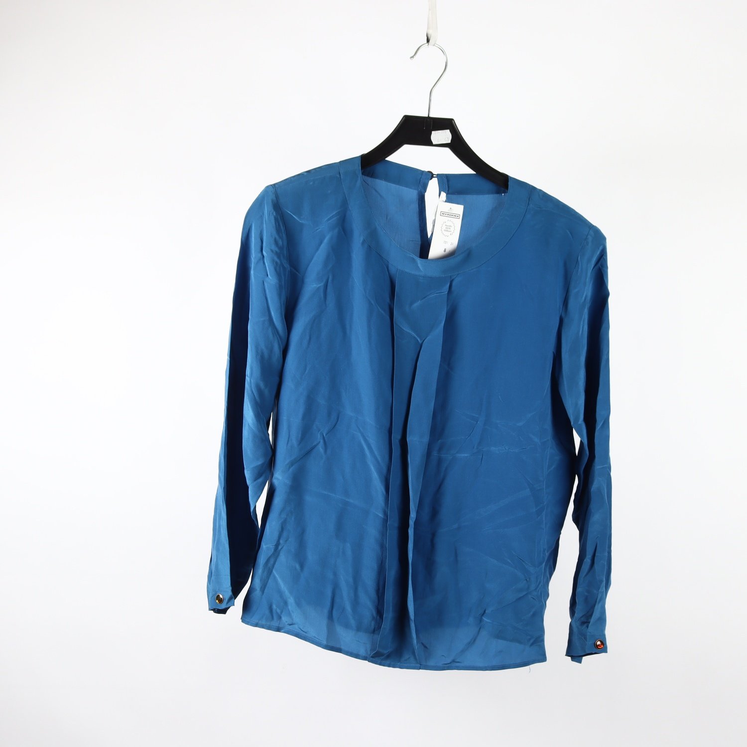 Blus, vintage, Renzo Rea, blå, stl. L
