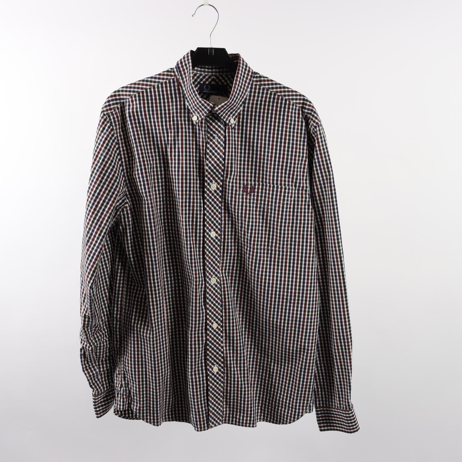 Skjorta, Fred & Perry, rutig, stl. M