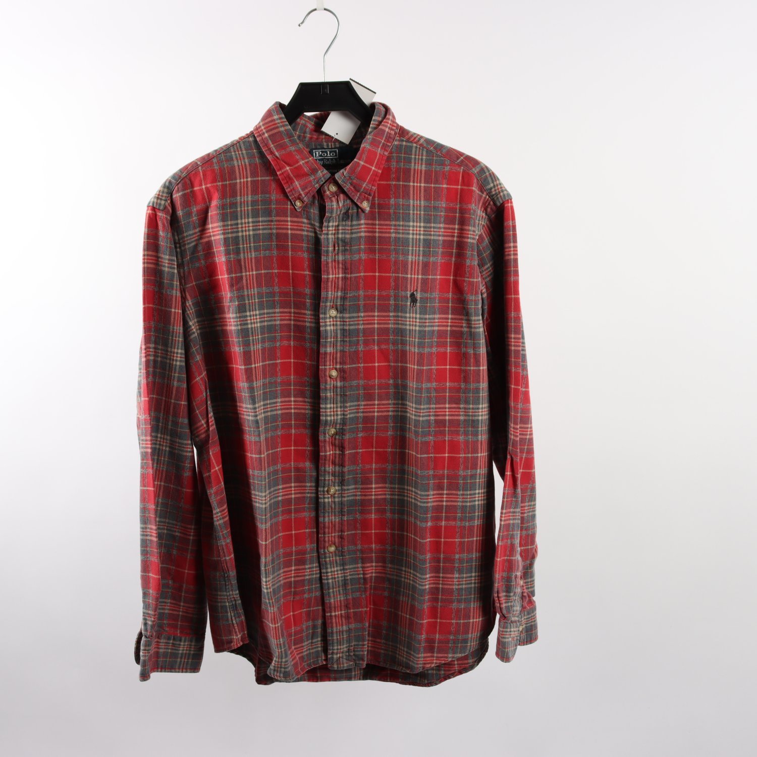 Skjorta, Polo by Ralph Lauren, rutig, stl. XL
