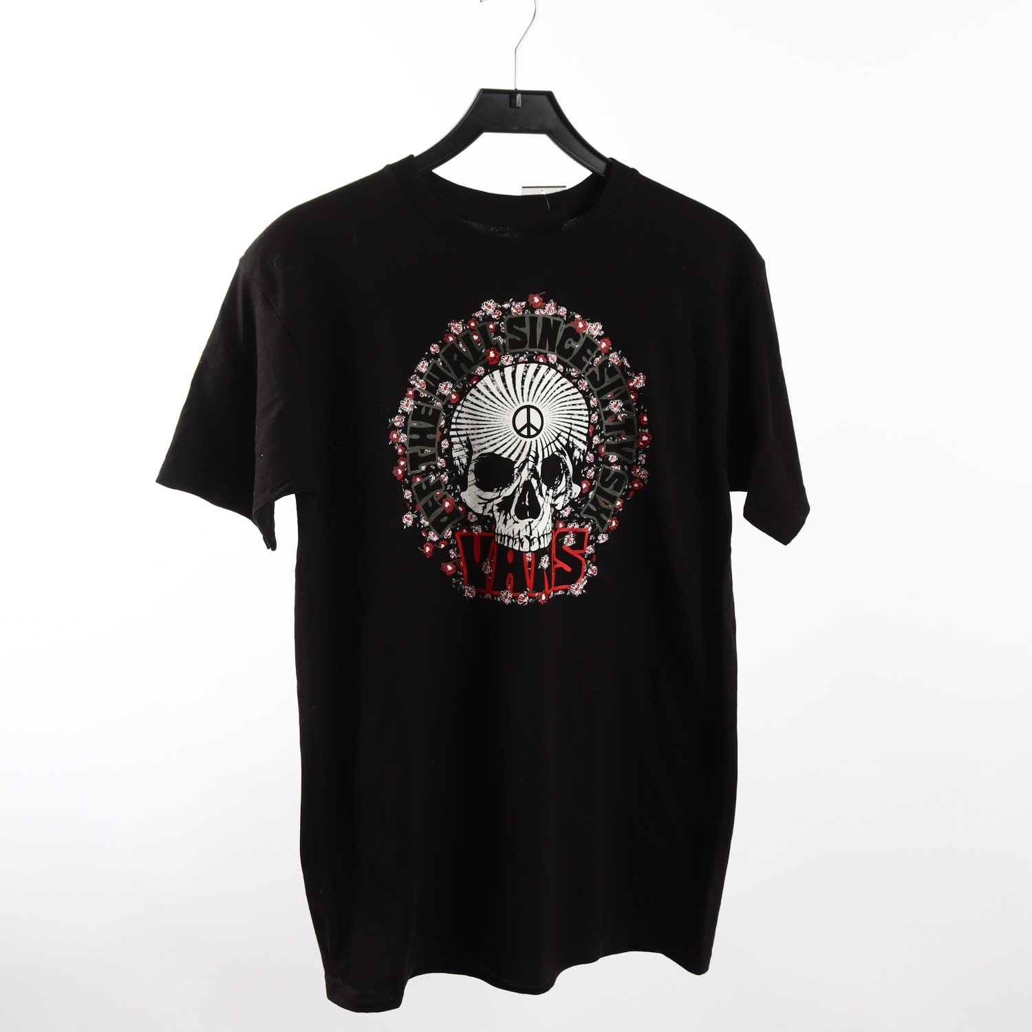 T-shirt, Vans, svart, mönstrad, stl. M