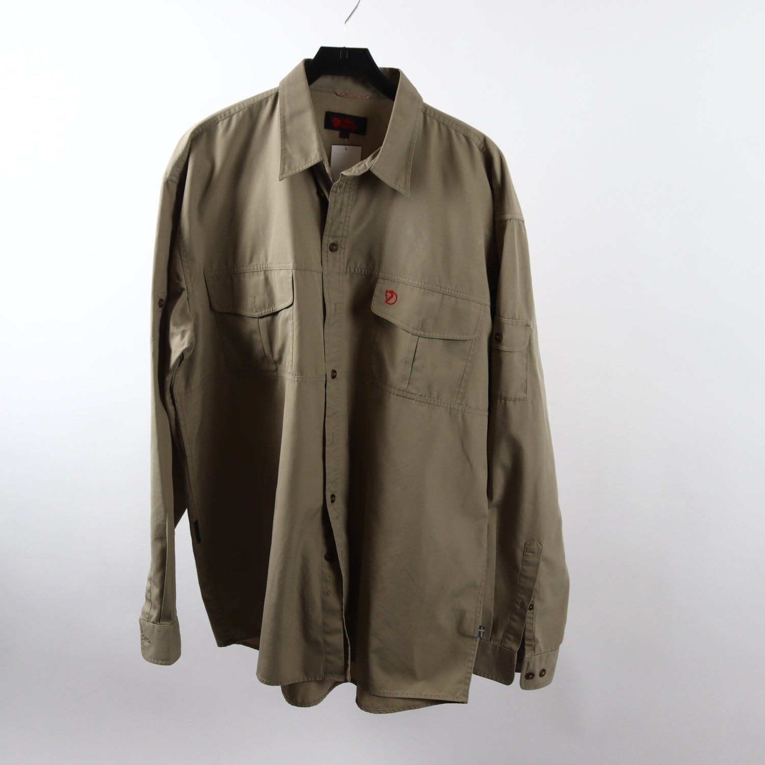 Skjorta, Fjällräven, grön, stl. XXL