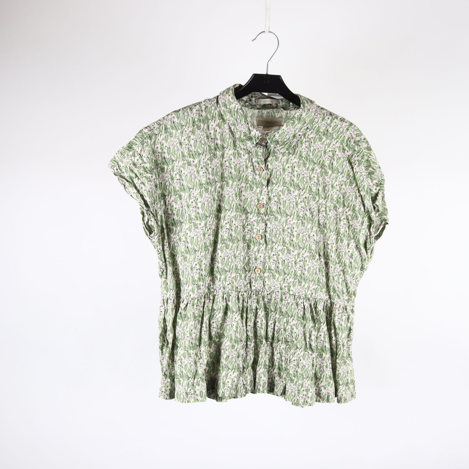 Blus, Cynthia Rowley, mönstrad, stl. L