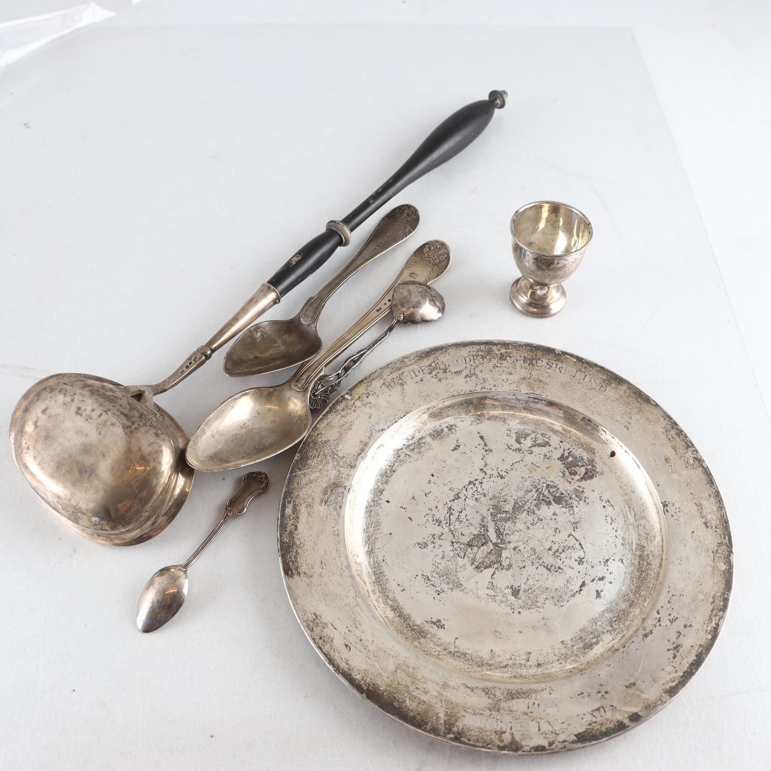 Skrotsilver, Stämplat kattfot & S.