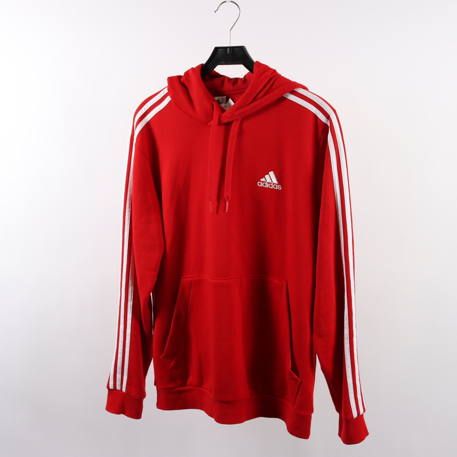 Sport Hoodie, Adidas, röd, stl. L