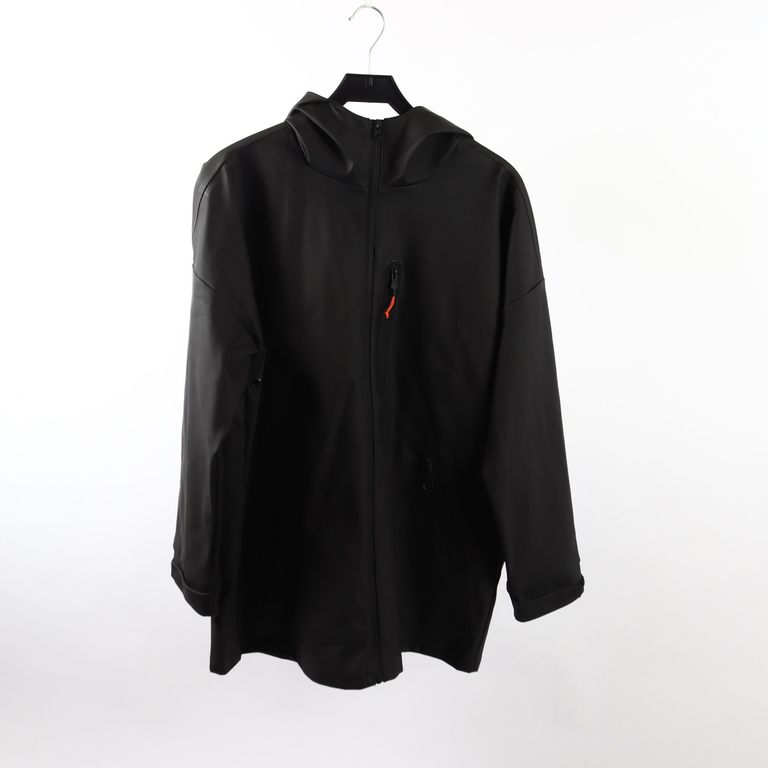 Regnjacka, Pull & Bear, svart, stl. M