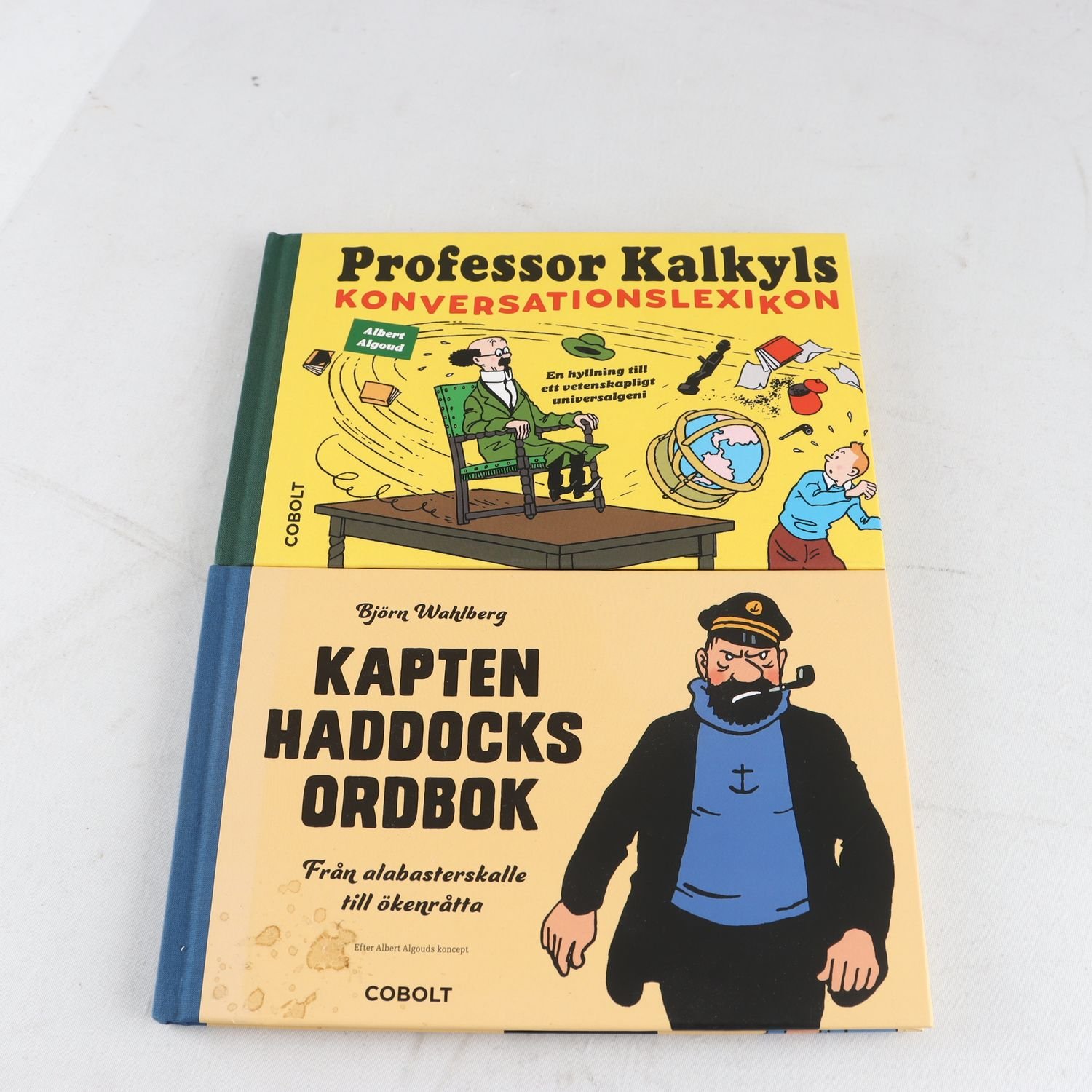 Kapten Haddocks ordbok + Professor Kalkyls konversationslexikon