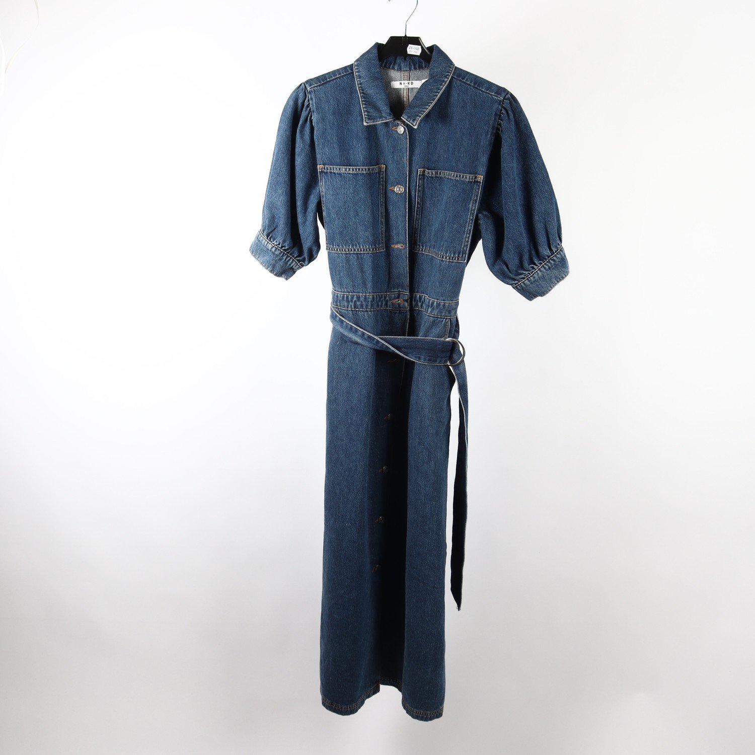 Jeansklänning, NA-KD, stl. 40