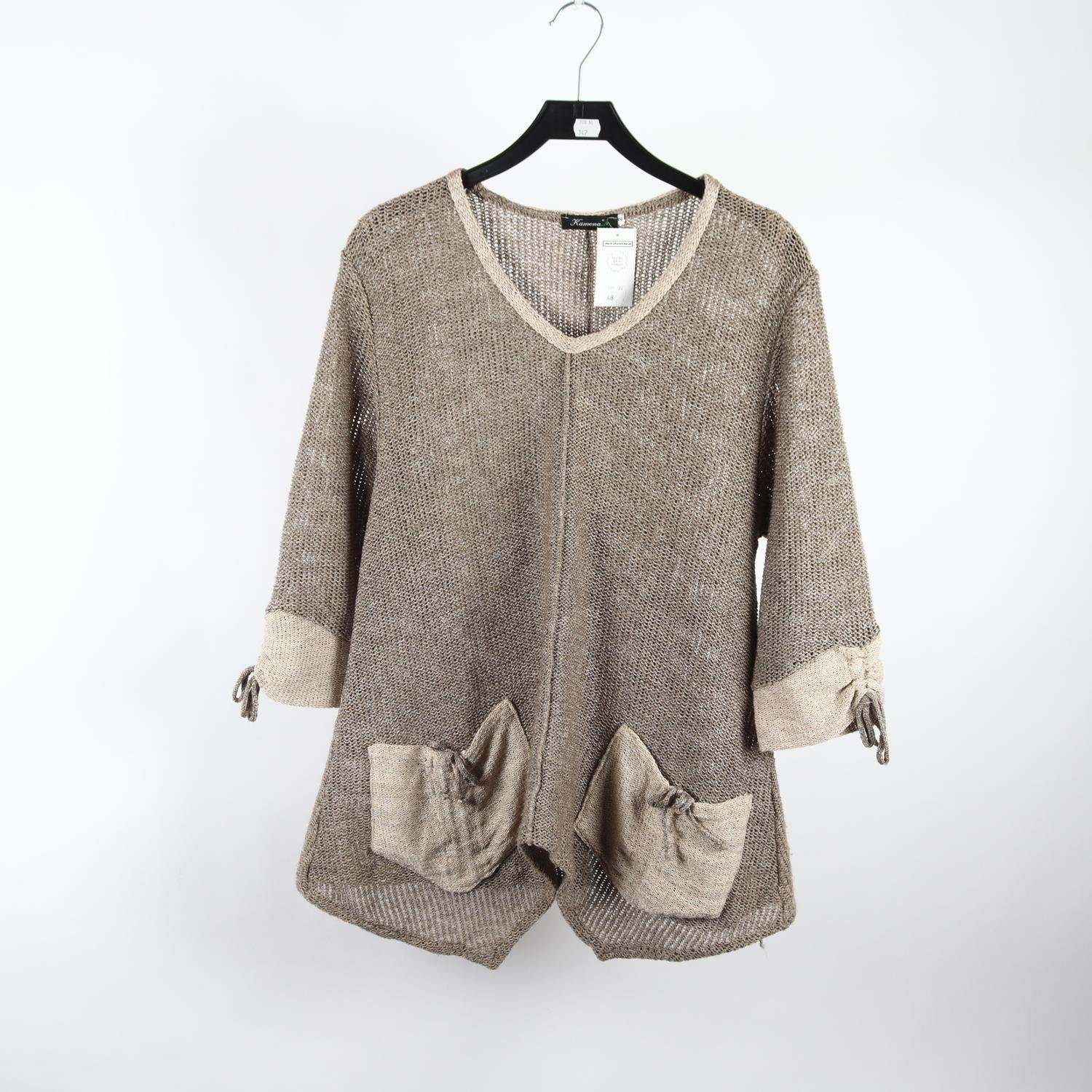 Tröja, Kamena, beige, stl. 2 (M?)
