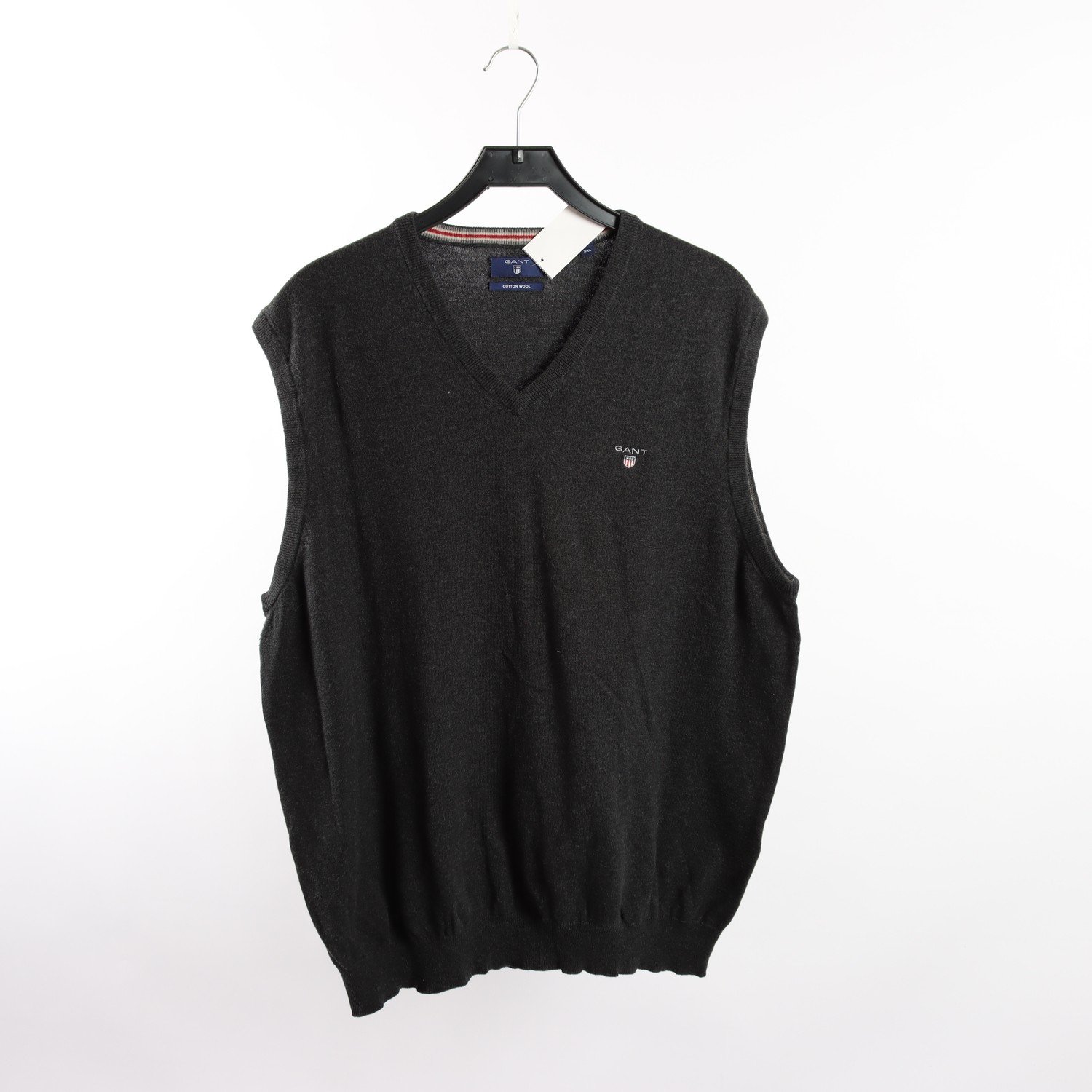 Väst, Gant, grå, stl. 3XL