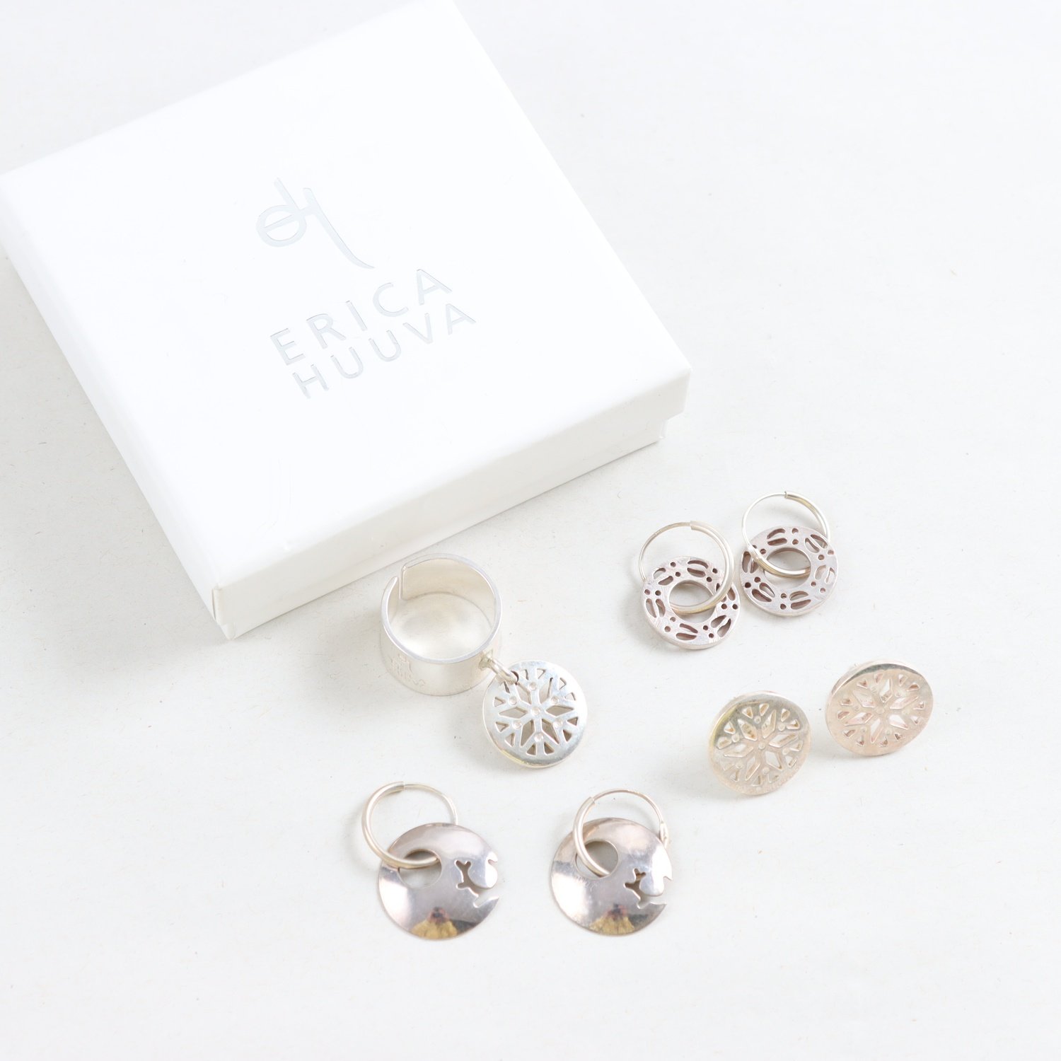Smyckeset, Erica Huuva, Silver, Brv: 24,1g