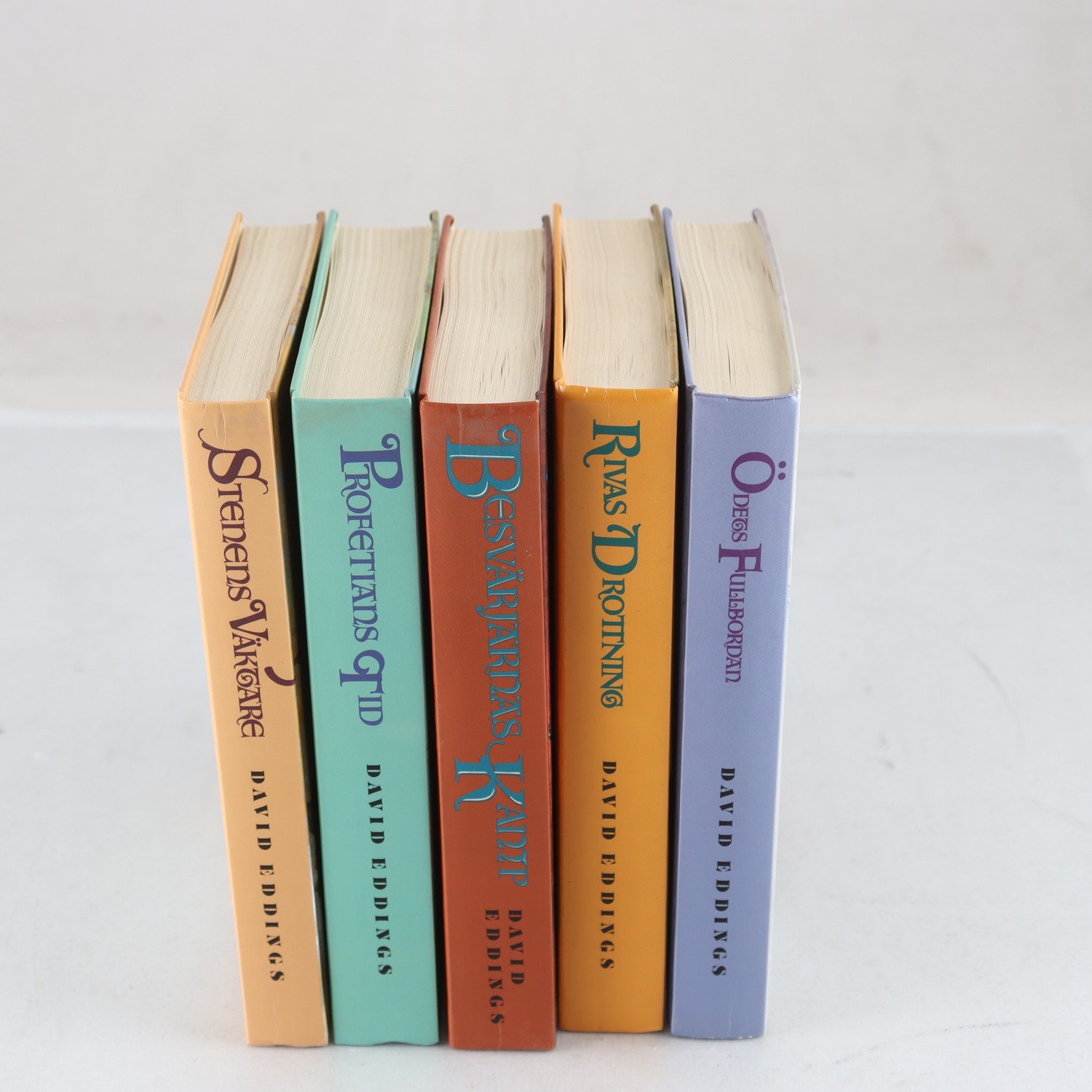 David Eddings, Sagan om Belgarion, Del 1-5