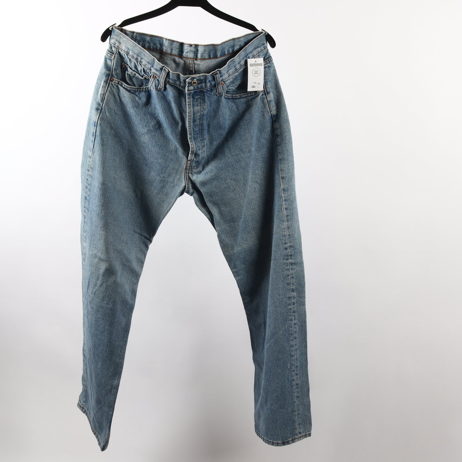 Jeans, Levi’s 501, blå, stl. W: 33″ L: 32″