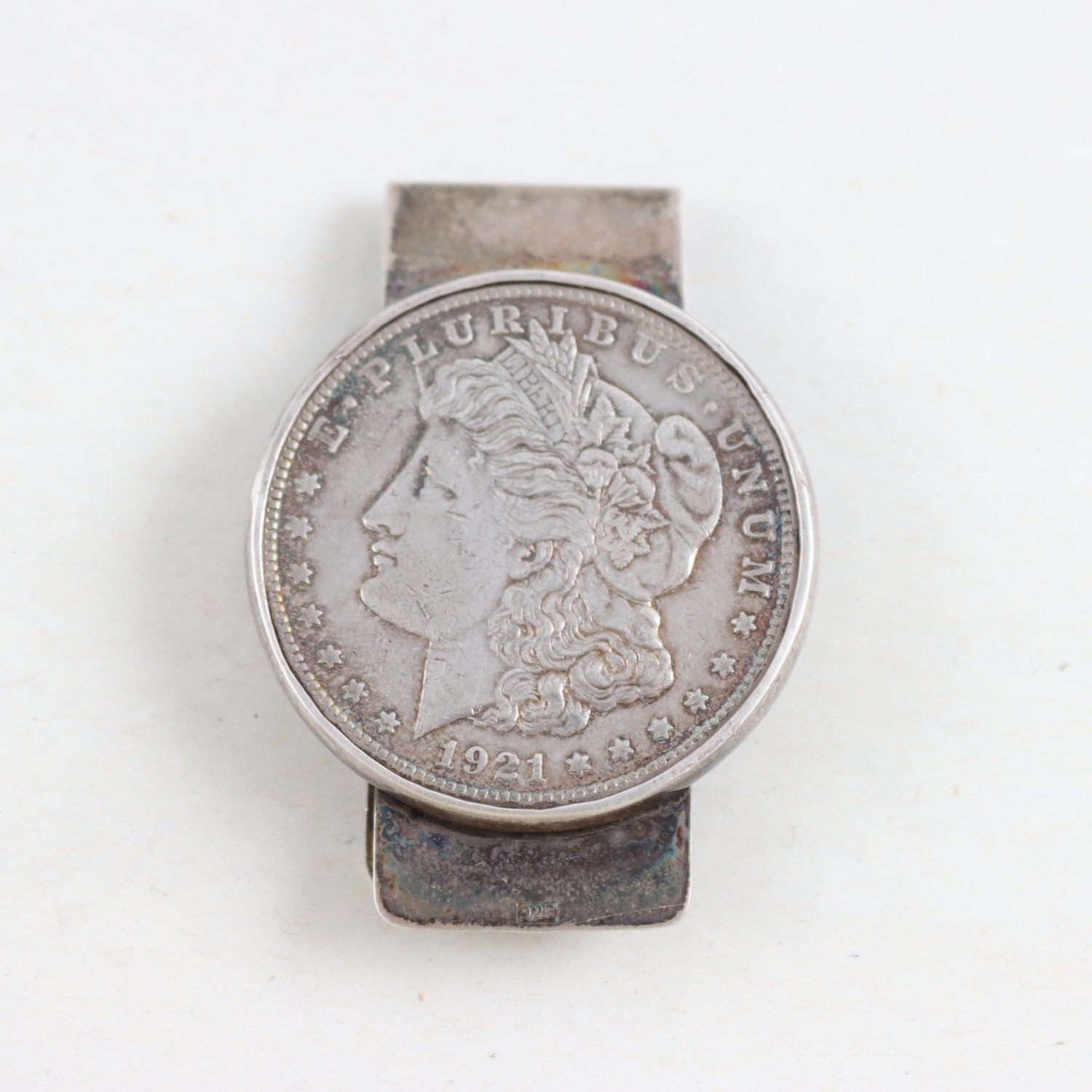 Sedelklämma, Silver, Vikt: 55g