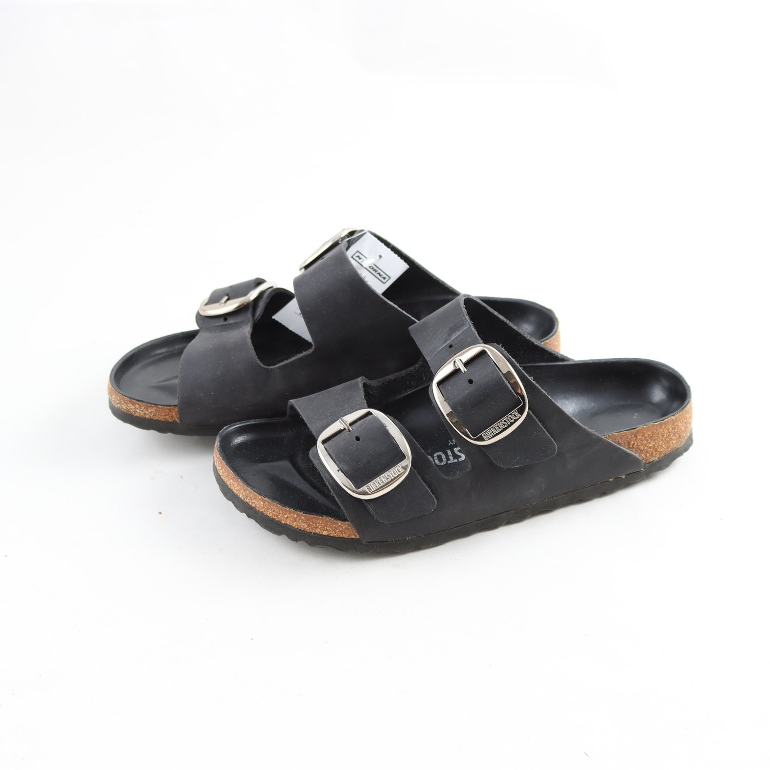 Sandaler, Birkenstock, svart, stl. 39