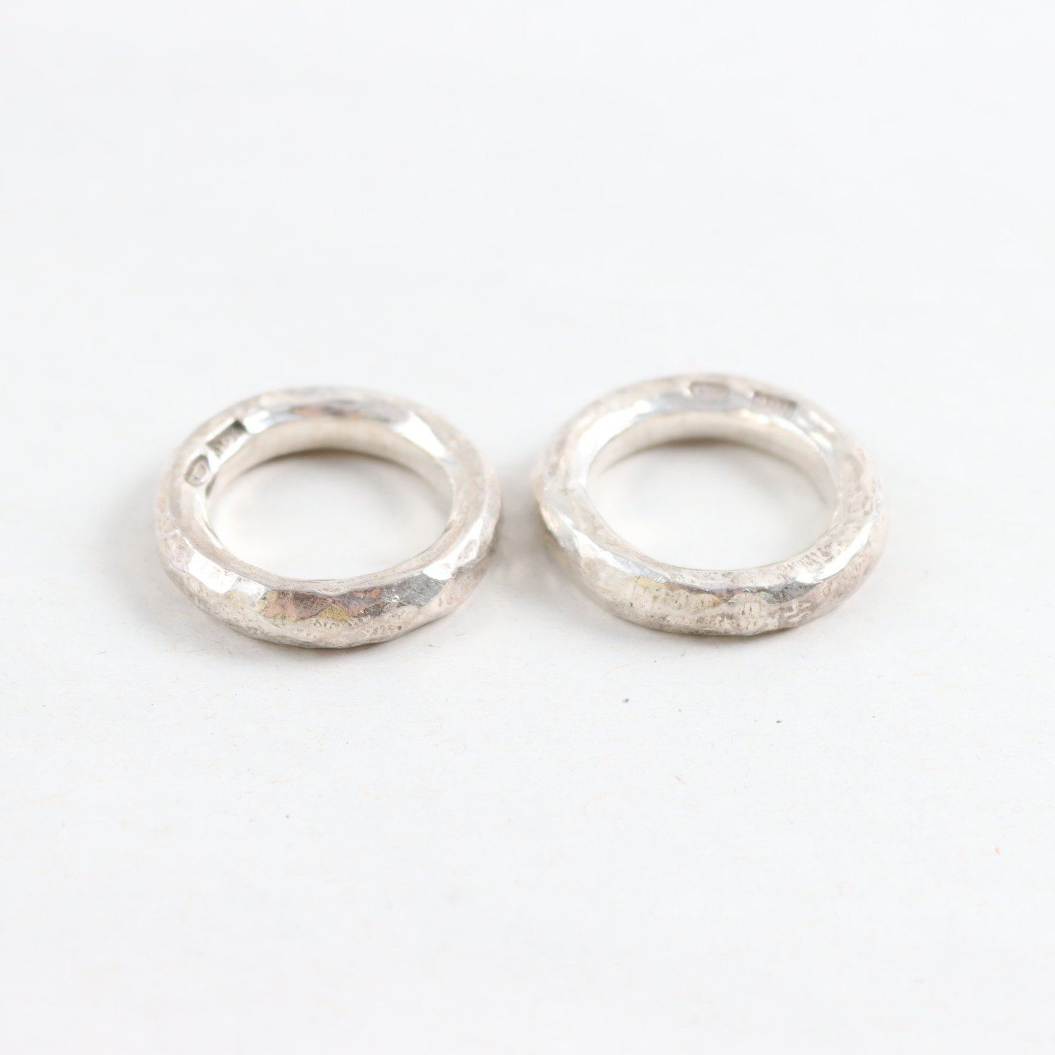 Ringar, Grovfilat Silver, vikt: 27,1g