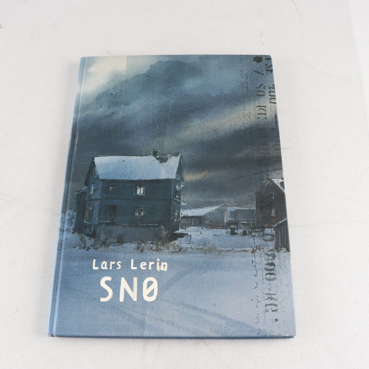 Lars Lerin, Sno (med handskriven signatur och dedikation)