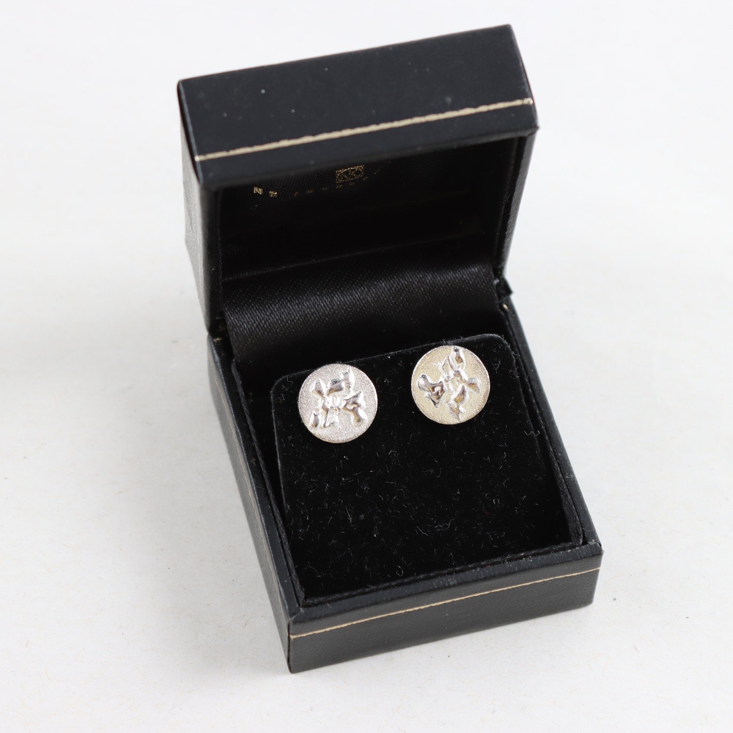 Örhängen, silver 925, Björn Weckström, Lapponia, Finland, nutida, vikt: 3,9g