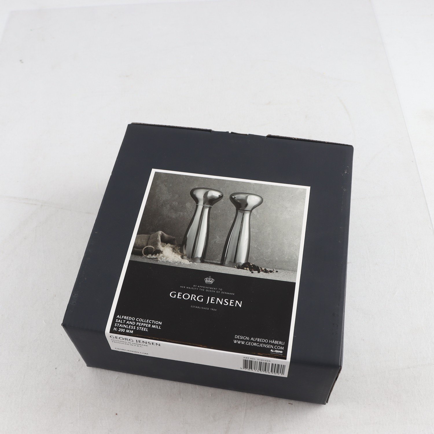 Salt och pepparkvarn, Georg jensen, Alfredo collection
