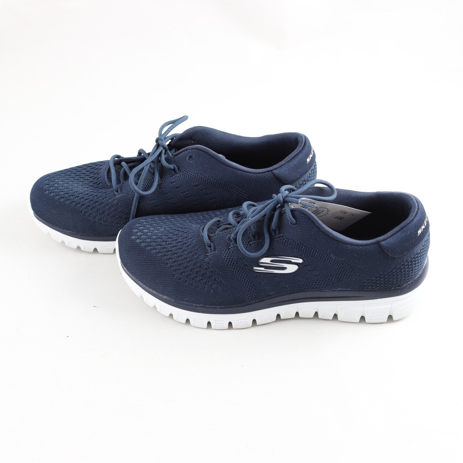 Sneakers, Skechers, blå, stl. 39