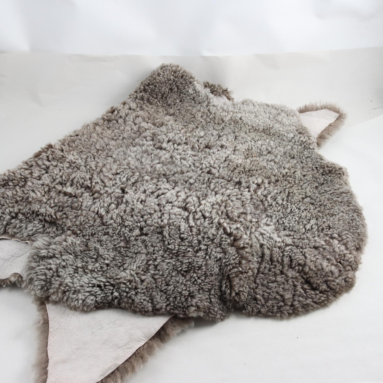 Fårskinn, Skinnwille Home Collection, grå