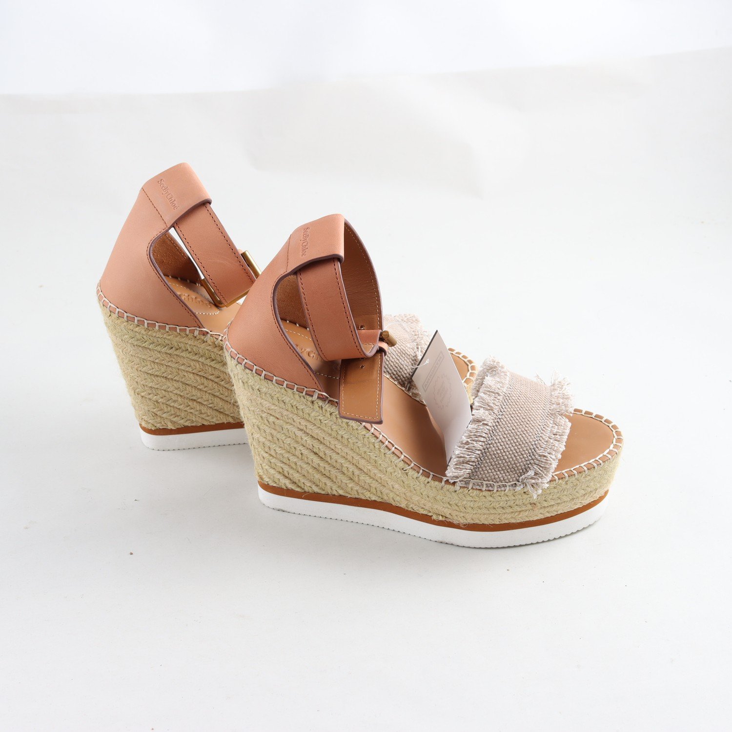 Espadrillos, See By Chloè, beige, brun, stl. 38
