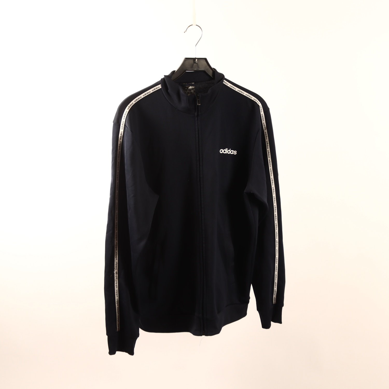 Träningsjacka, Adidas, blå, stl. L