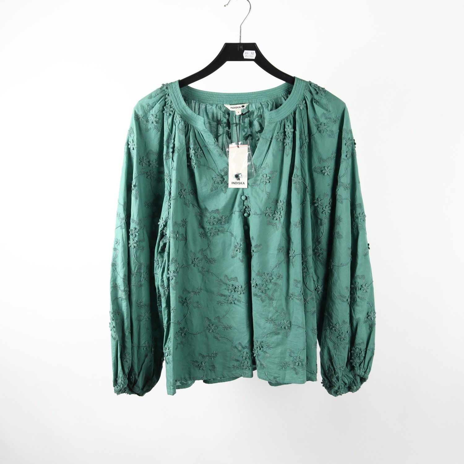Blus, Indiska, stl. L