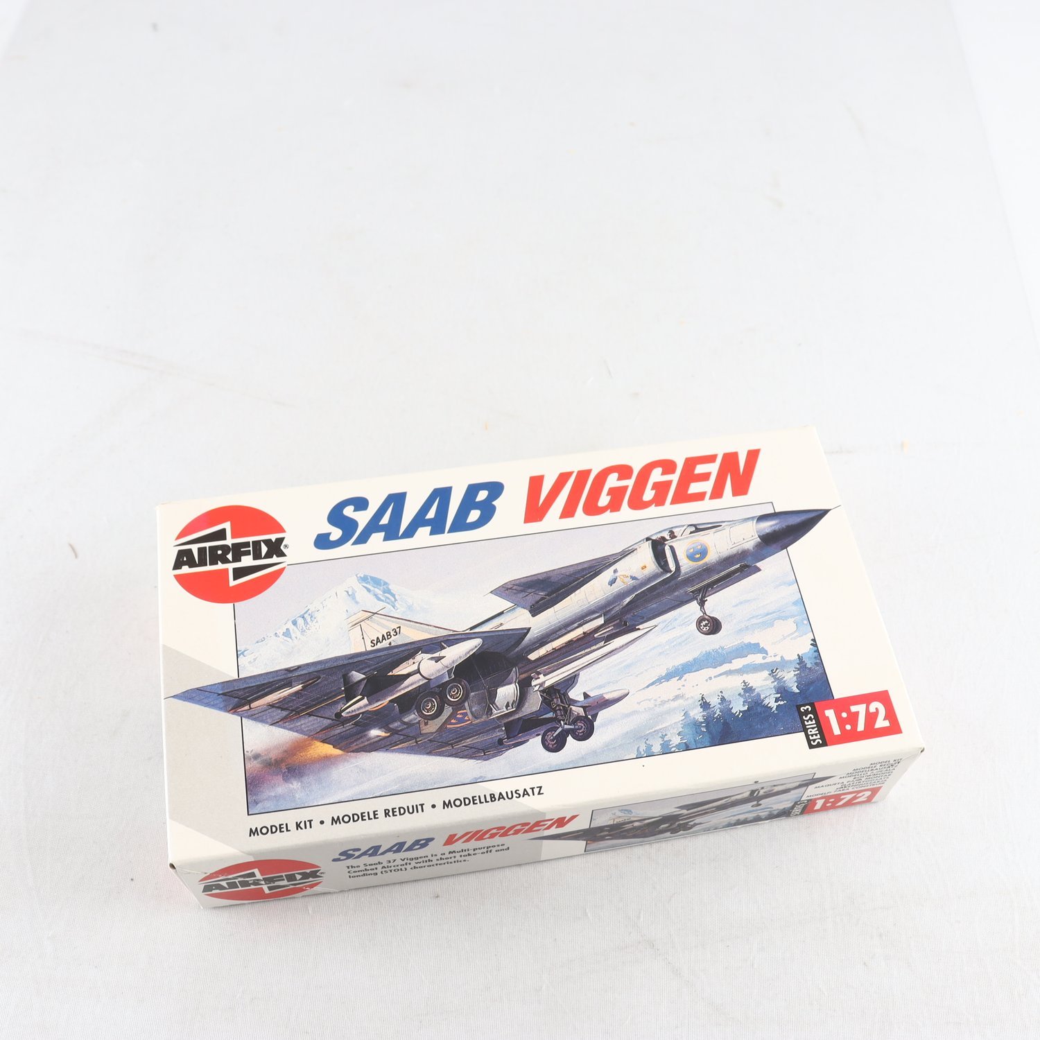 Byggsats, Saab viggen, airfix.