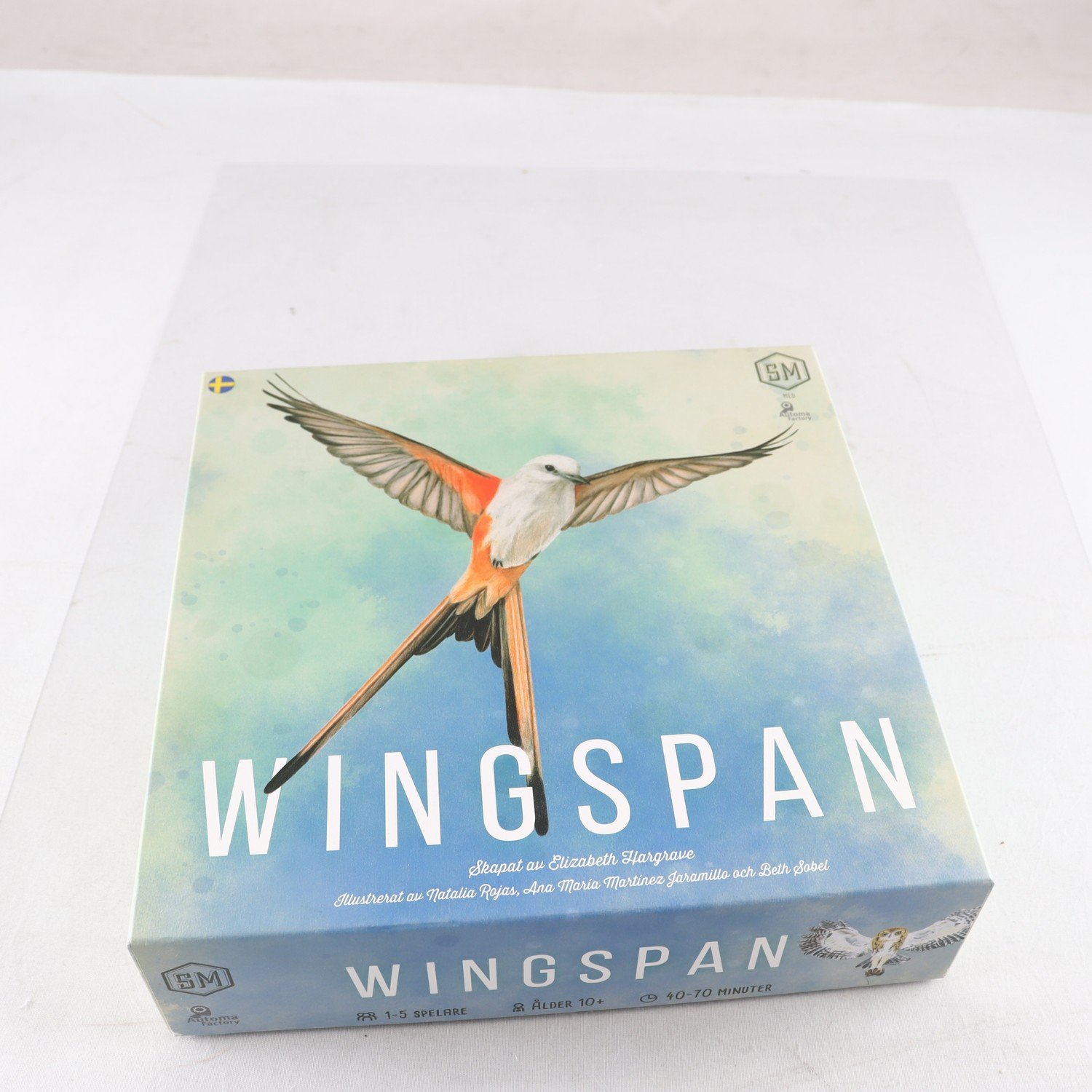 Spel, Wingspan, sm.