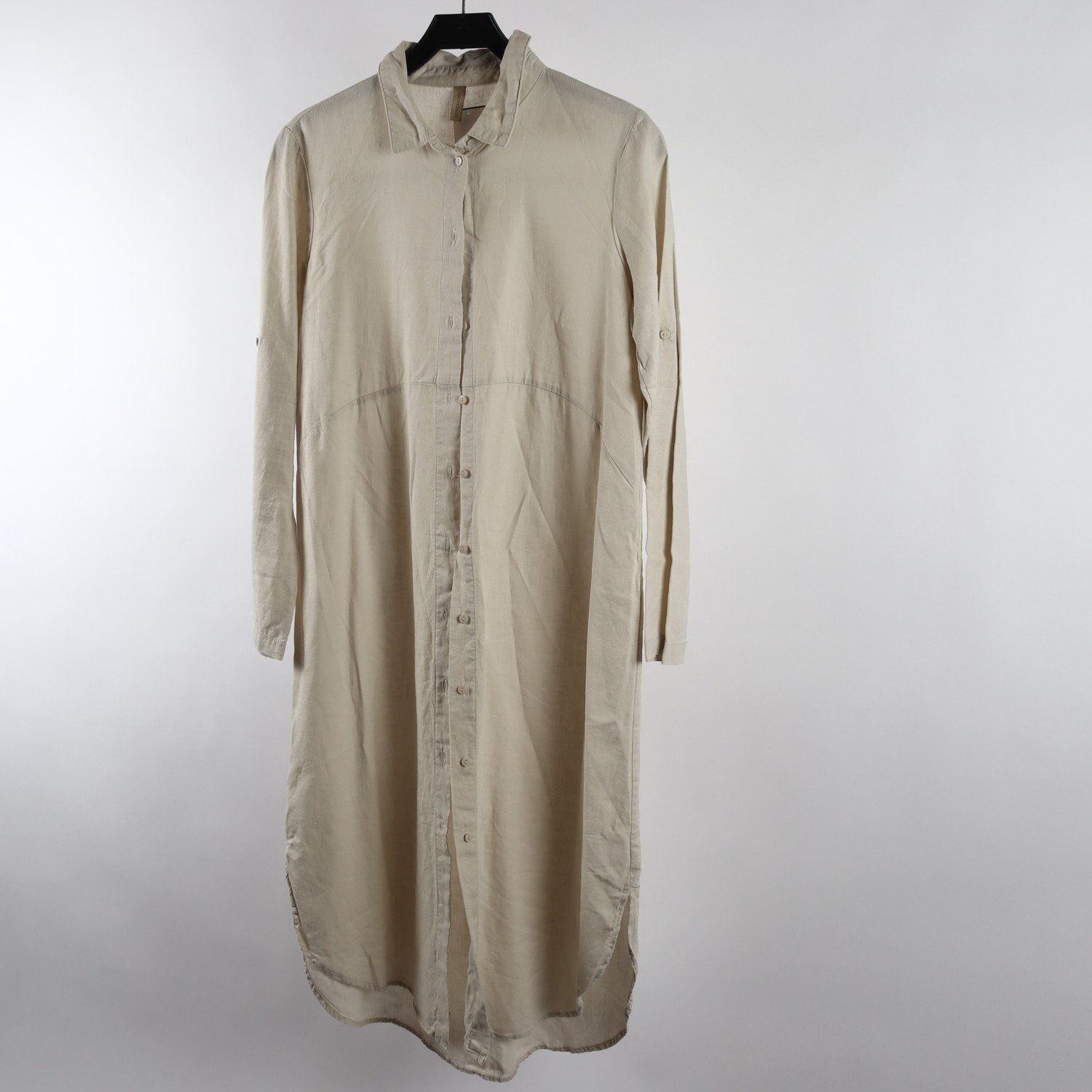 Klänning, Soyaconcept, beige, linblandning, stl. S