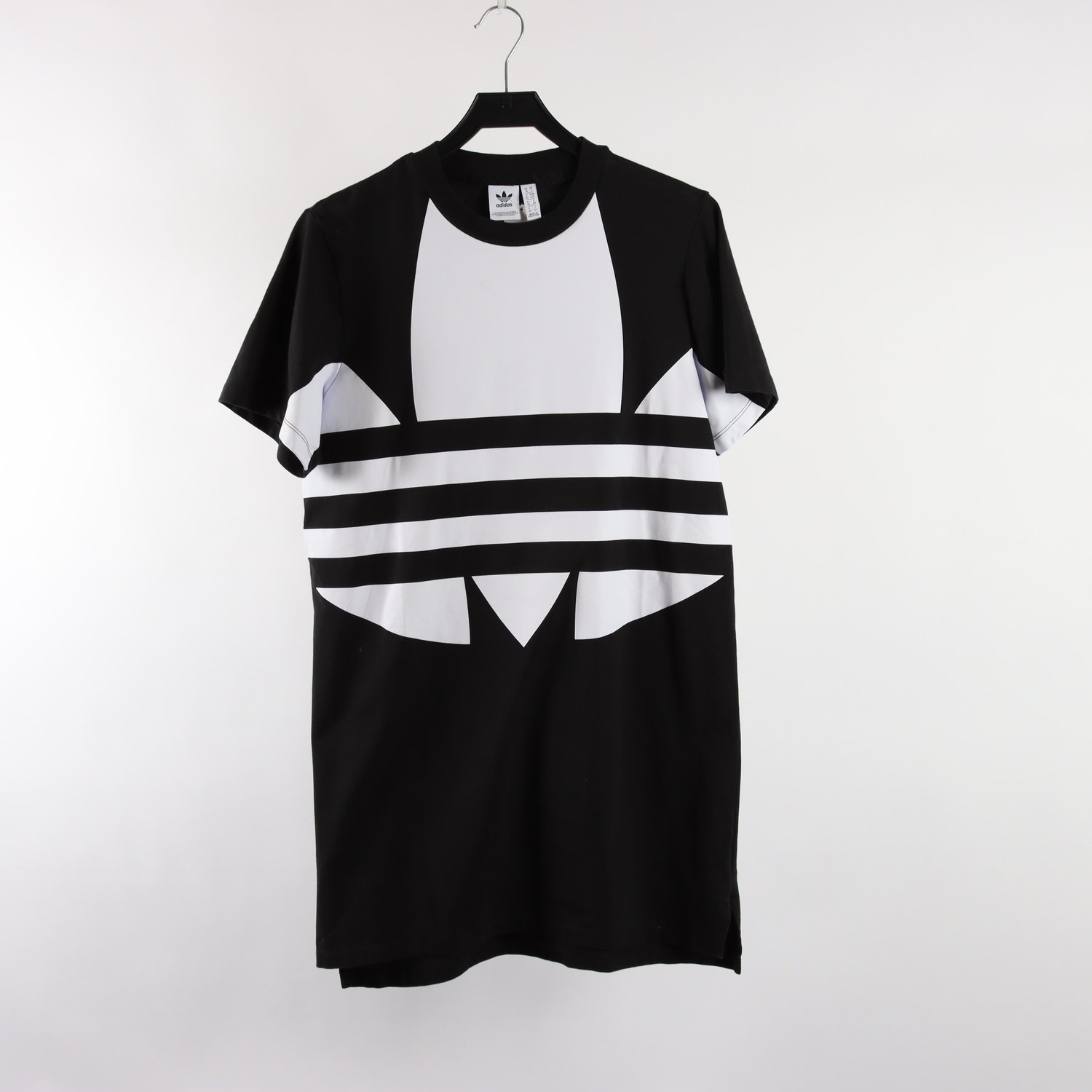 Klänning, Adidas, svart, vit, stl. 36