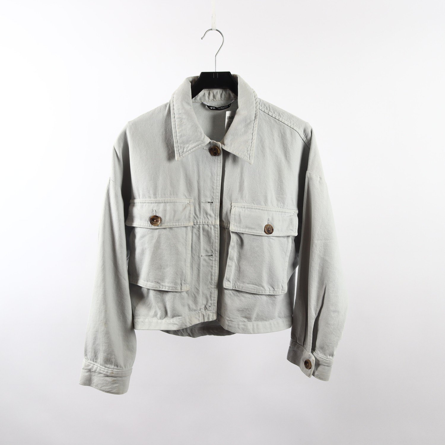 Jeansjacak, Zara, ljusblå, stl. L
