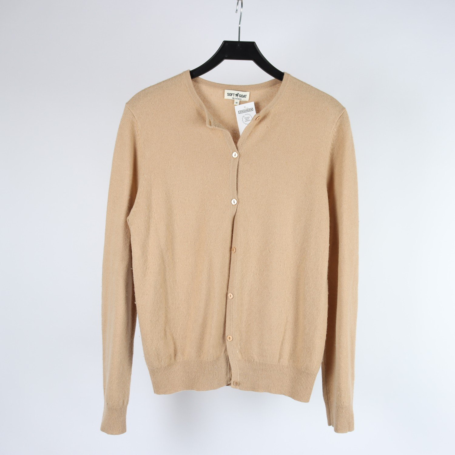 Kofta, Soft Goat, brun, cashmere, stl. M