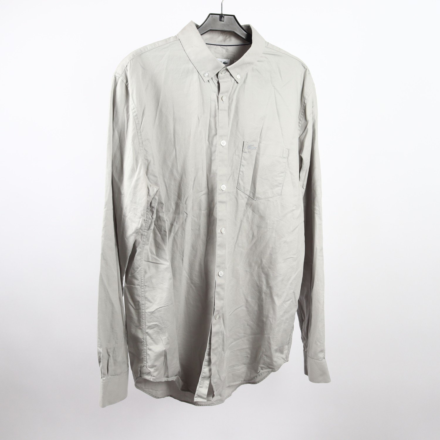 Skjorta, Lacoste, grå, stl. US 16