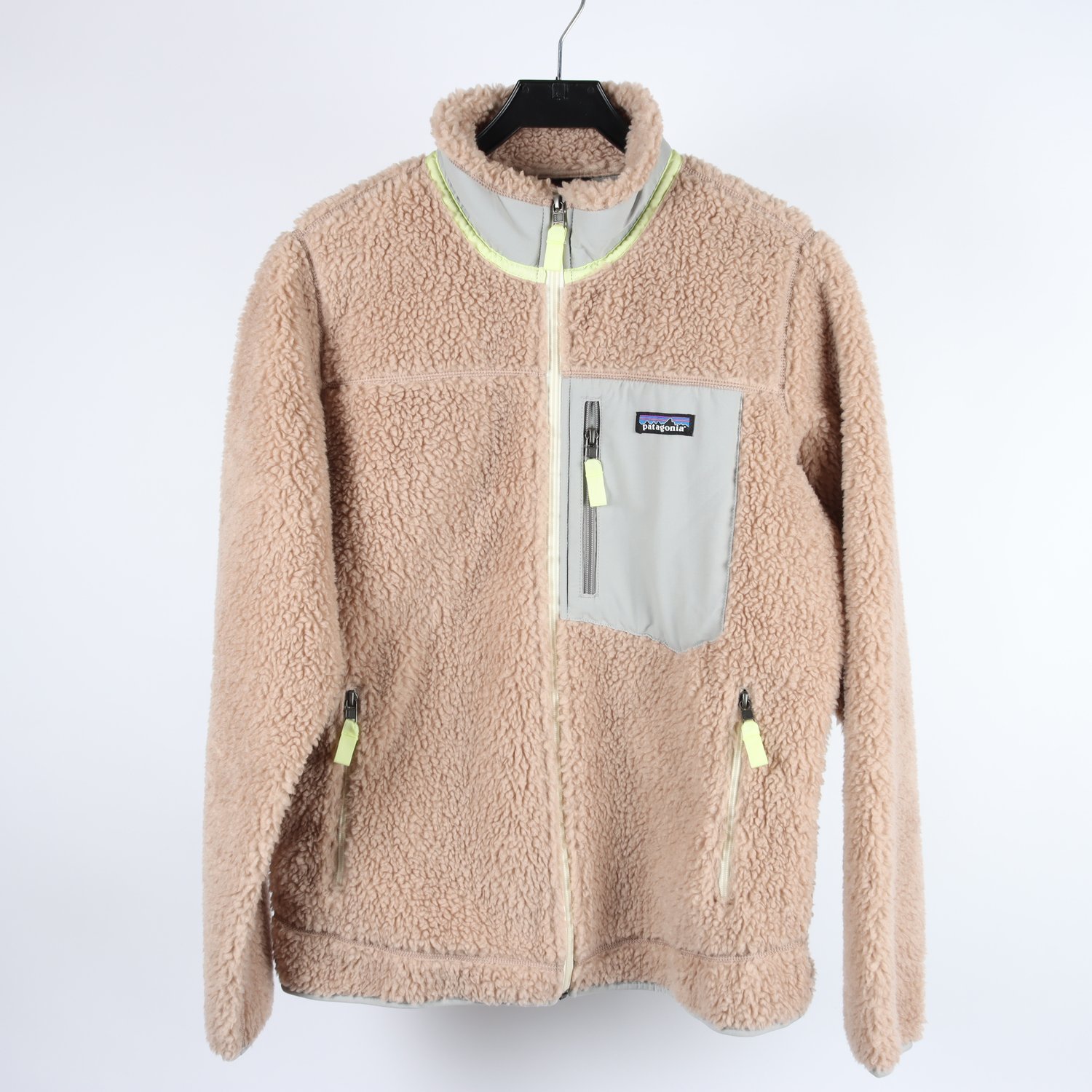 Teddyjacka, Patagonia, beige, pile, stl. L