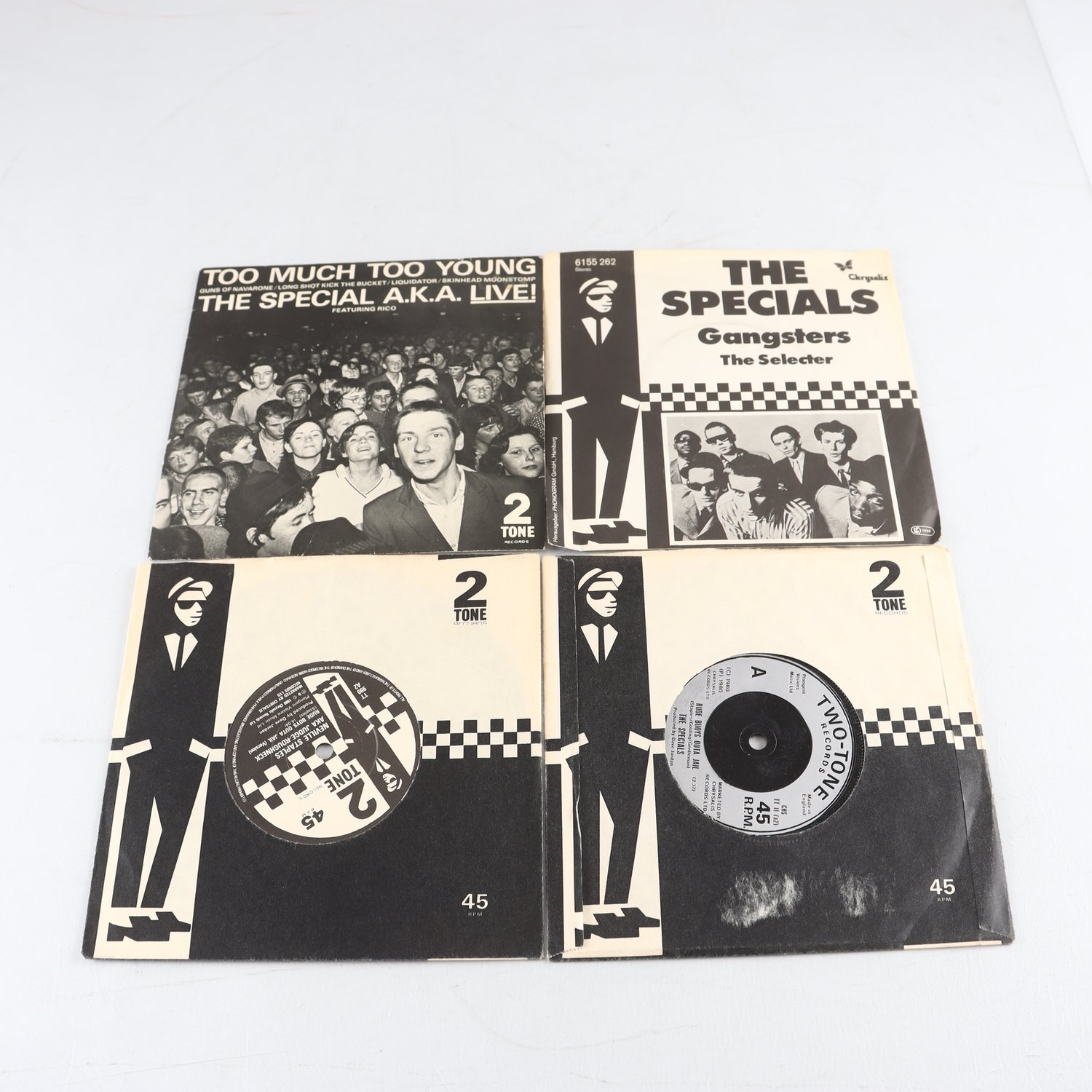 Singel, The Specials, 4 titlar