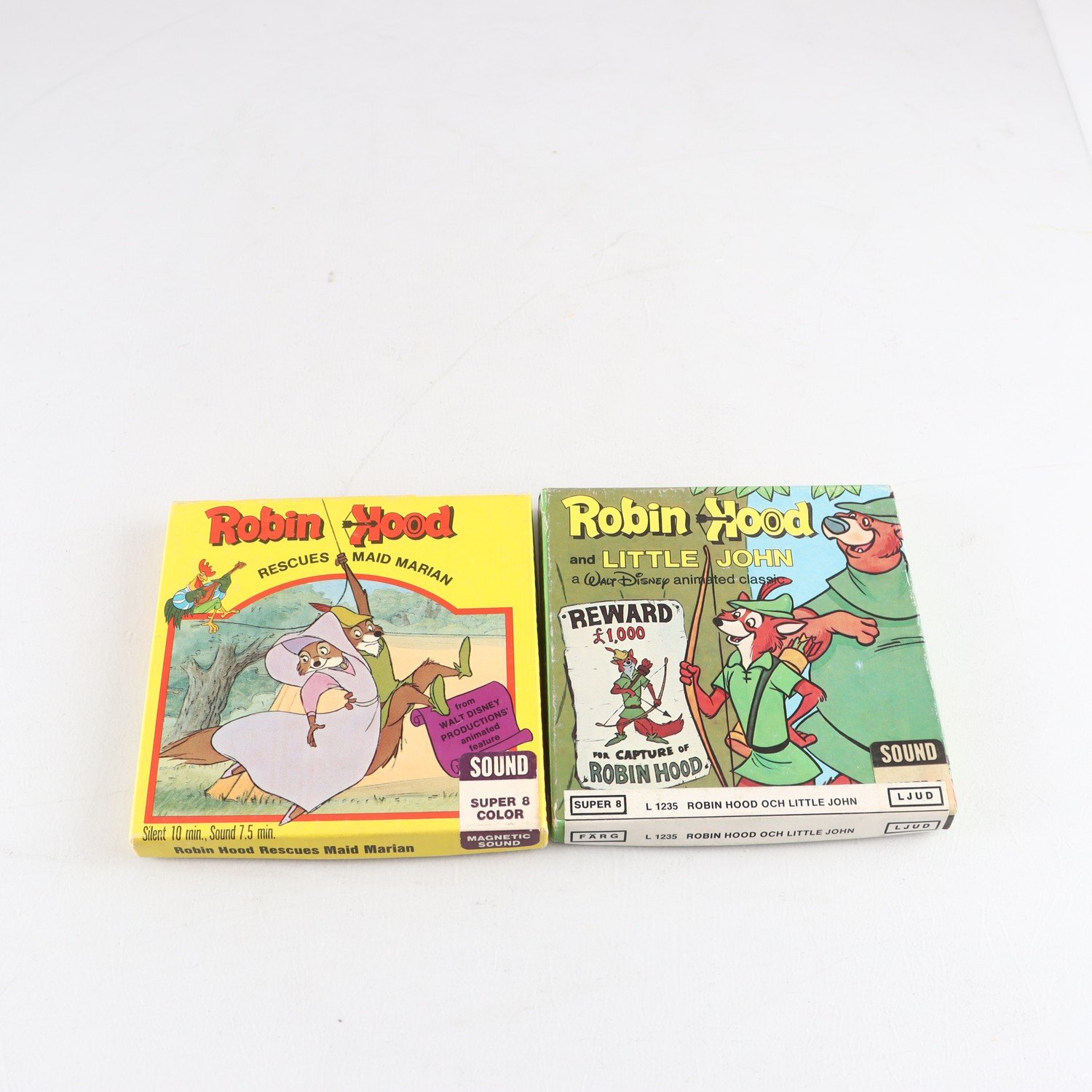 Super 8 Robin Hood, 2 titlar