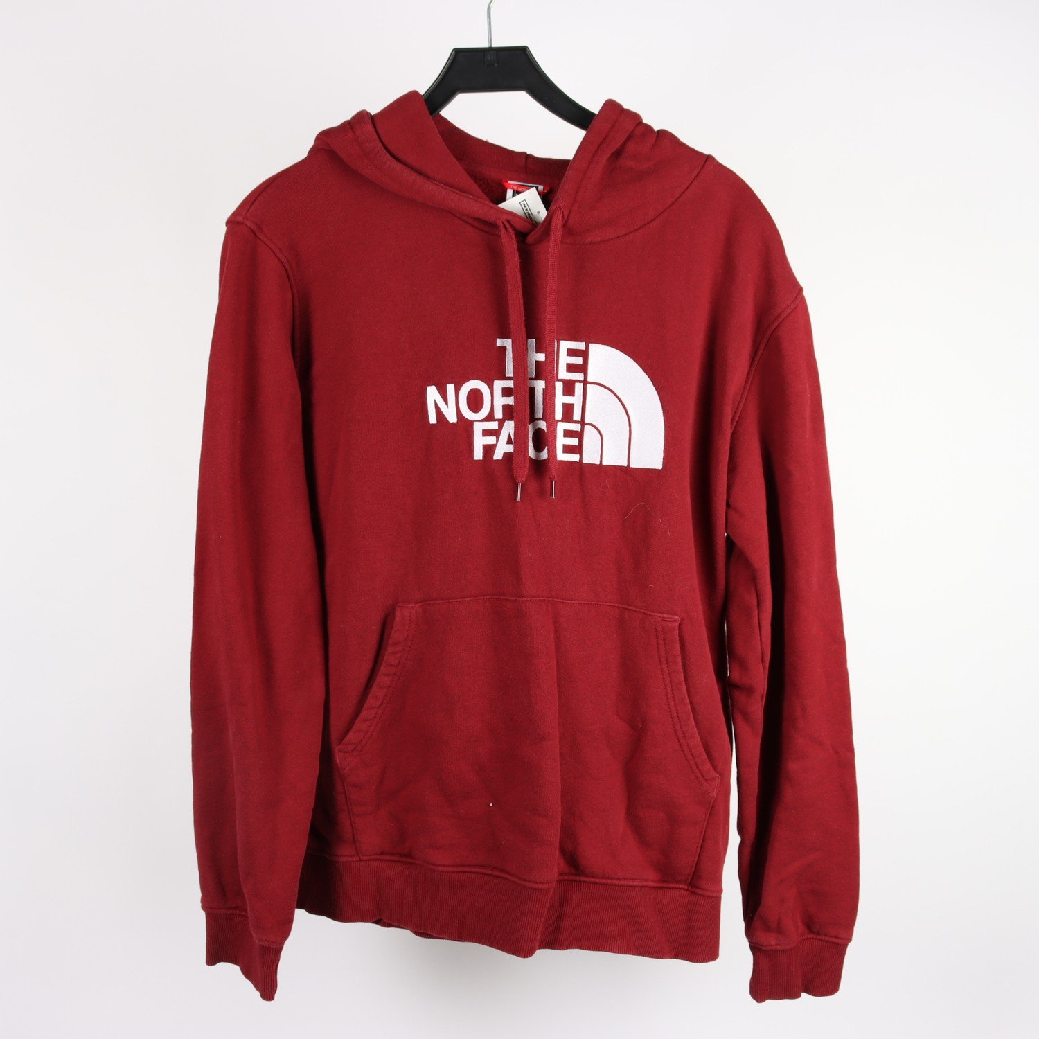 Hoodie, The North Face, vinröd, stl. L
